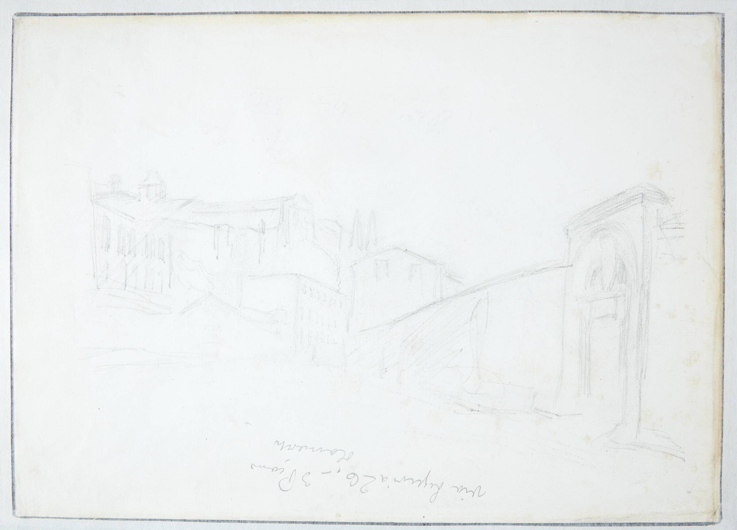Italiensk prospekt, Albert Gottschalk, 1866-1906