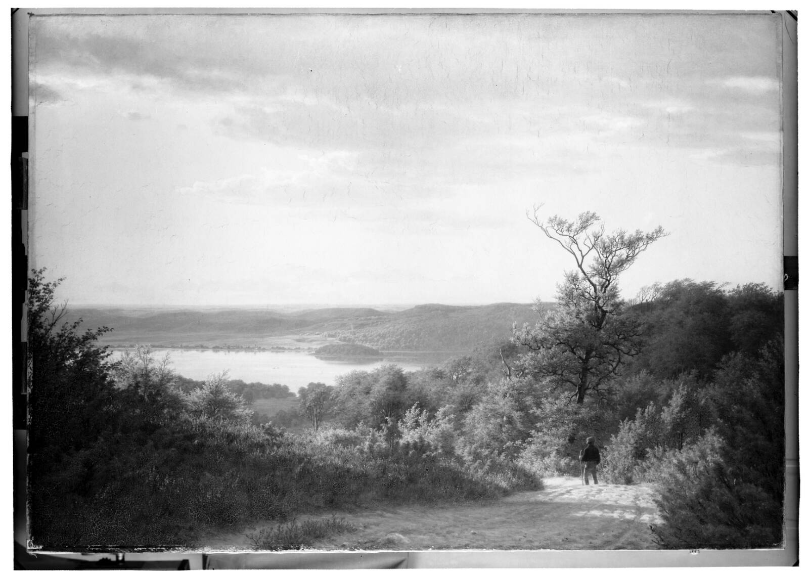 Eftermiddag ved Himmelbjerget, C.A. Kølle, 1860