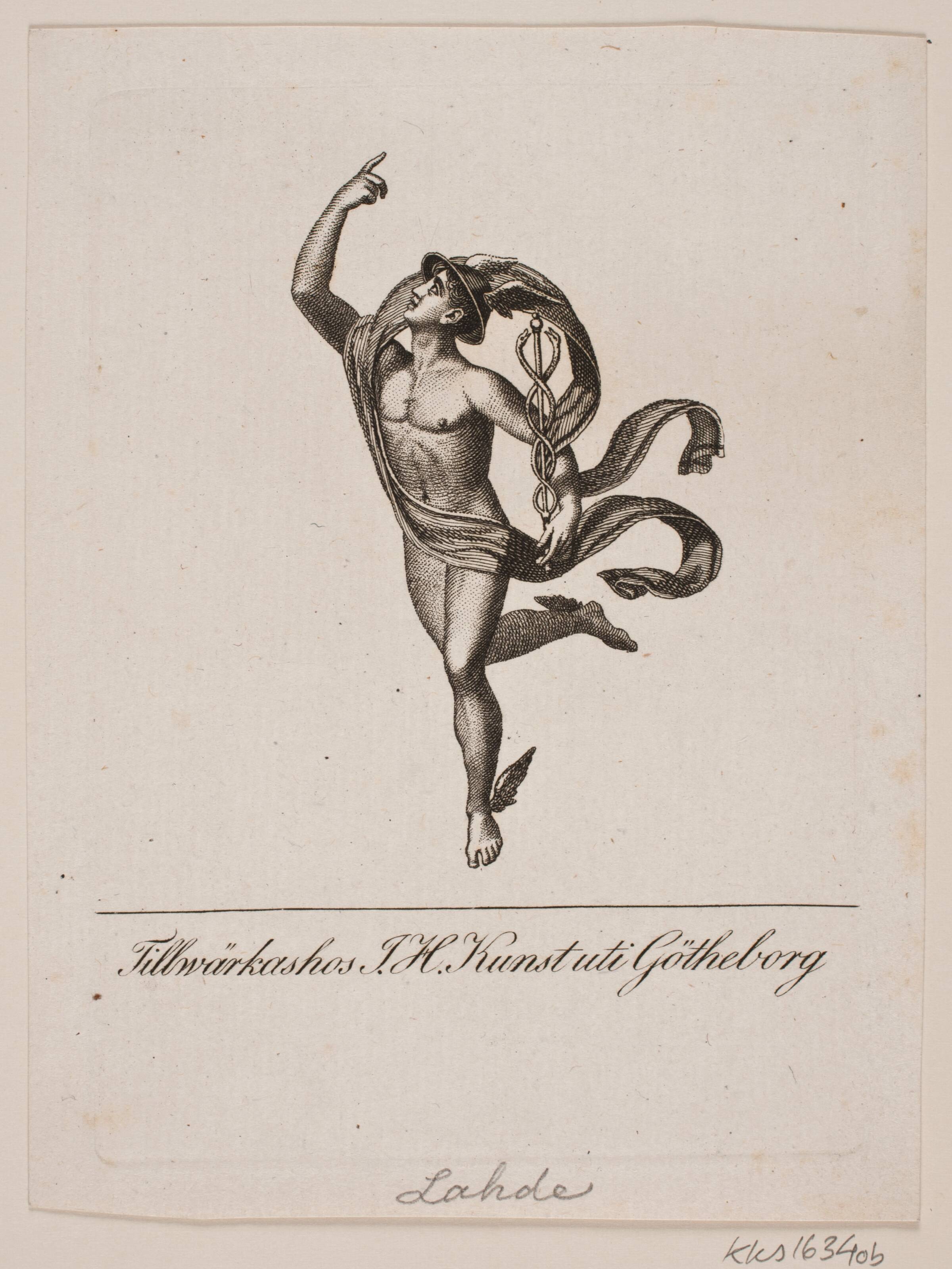 Hermes, Gerhard Ludvig Lahde, 1765-1833