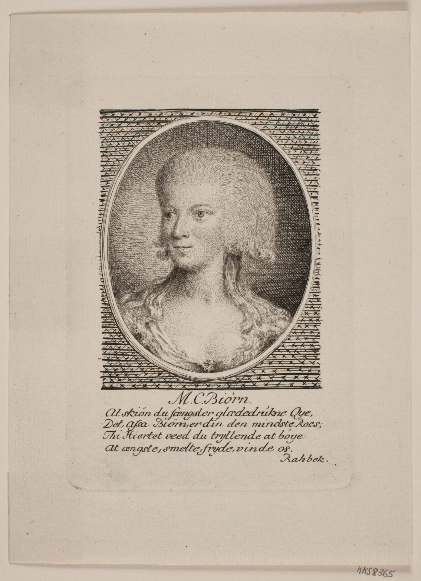 Solodanserinde M. C. Bjørn, Erik Pauelsen, 1788