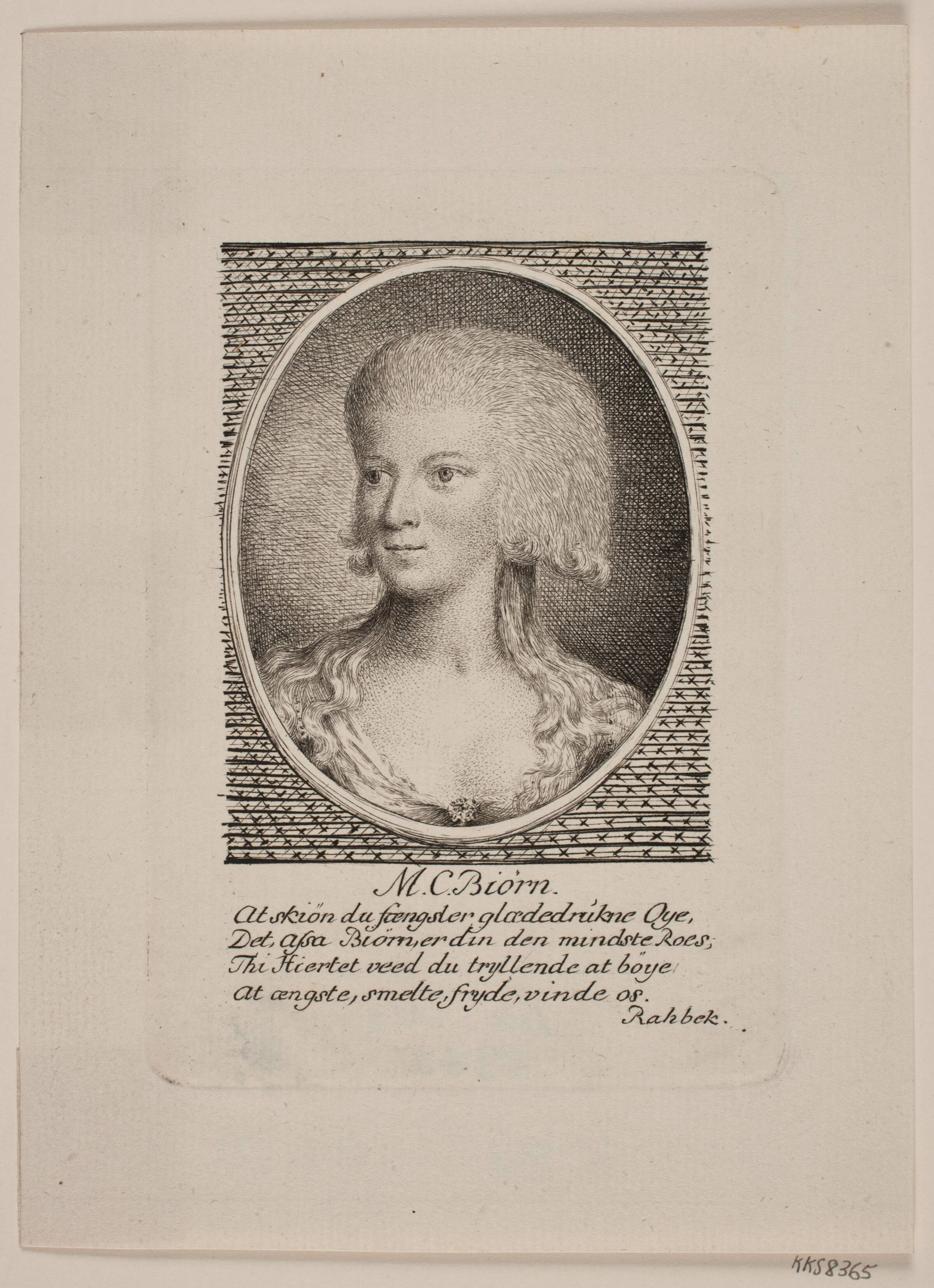 Solodanserinde M. C. Bjørn, Erik Pauelsen, 1788