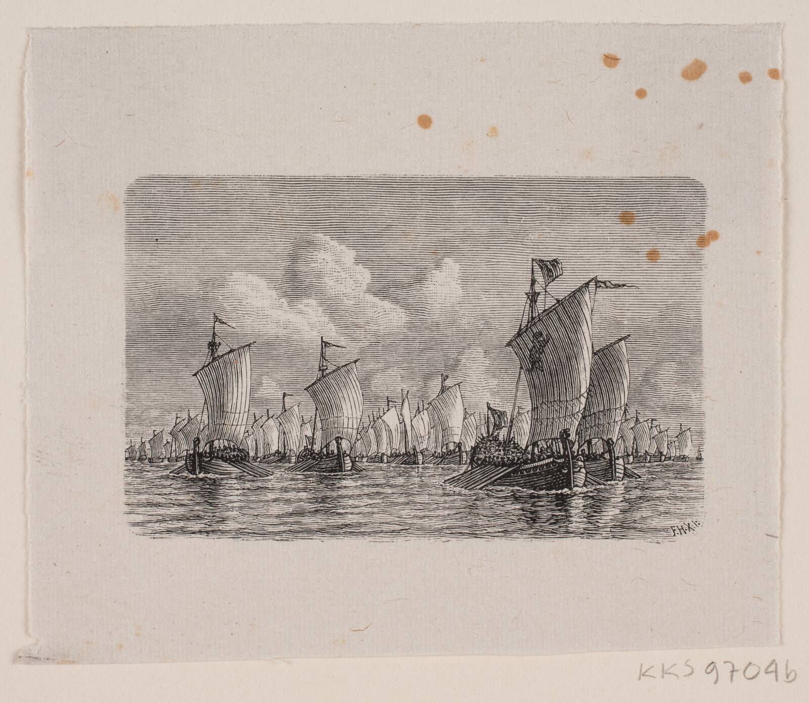 Vikingeflåder, Waldemar Bøhme, 1848-1926