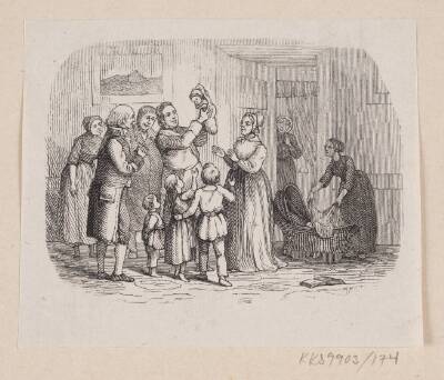 Illustration til "Den sidste Perle" i H.C. Andersen, "Eventyr og Historier", Bind 2
