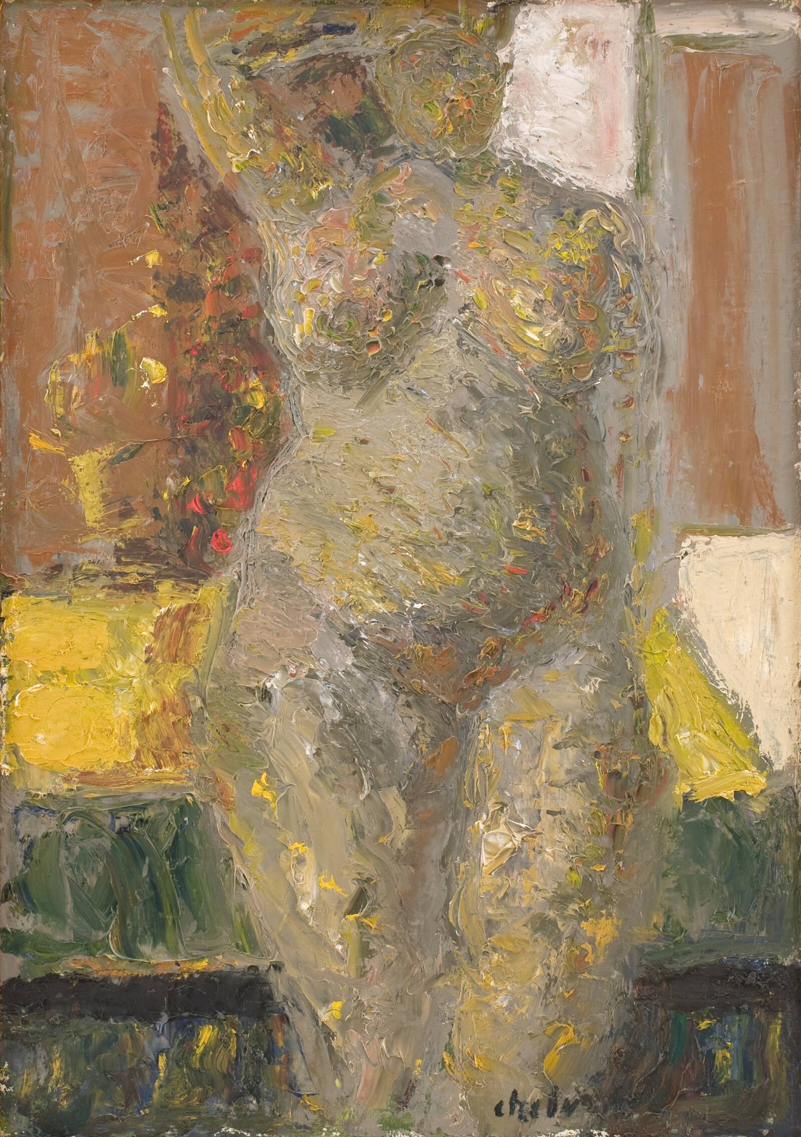 Stående pige, Poul Ekelund, 1966