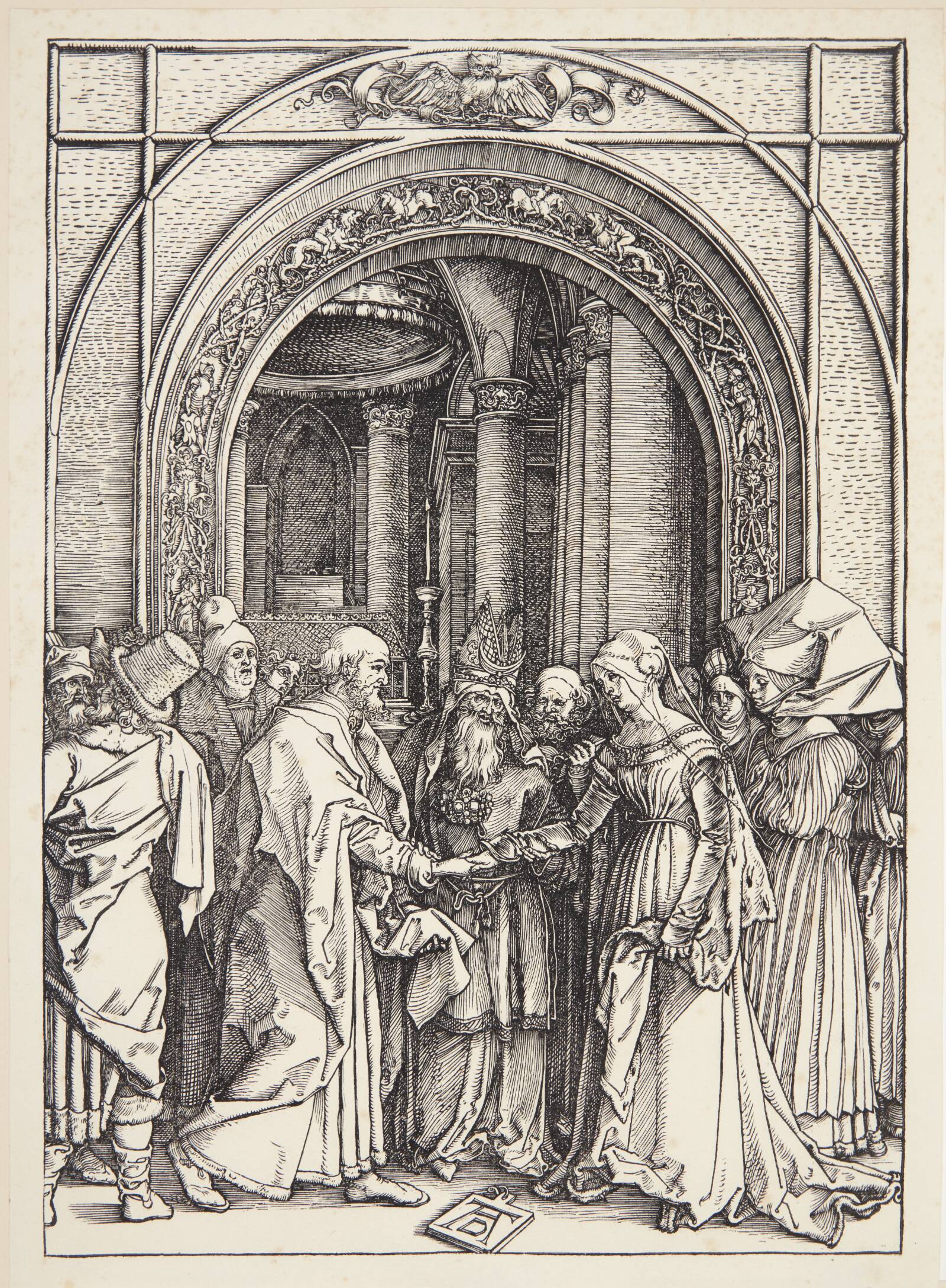 Jomfru Marias forlovelse, Albrecht Dürer, 1502-1505