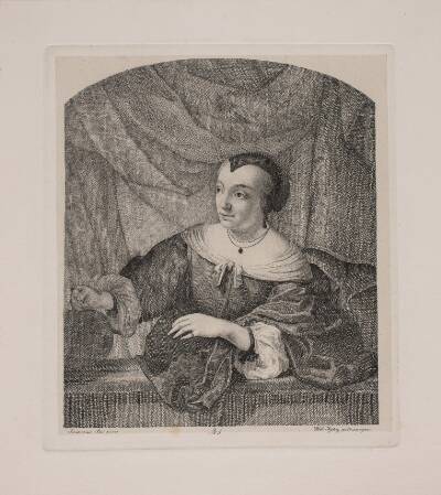 Portræt af Ferdinand Bols hustru