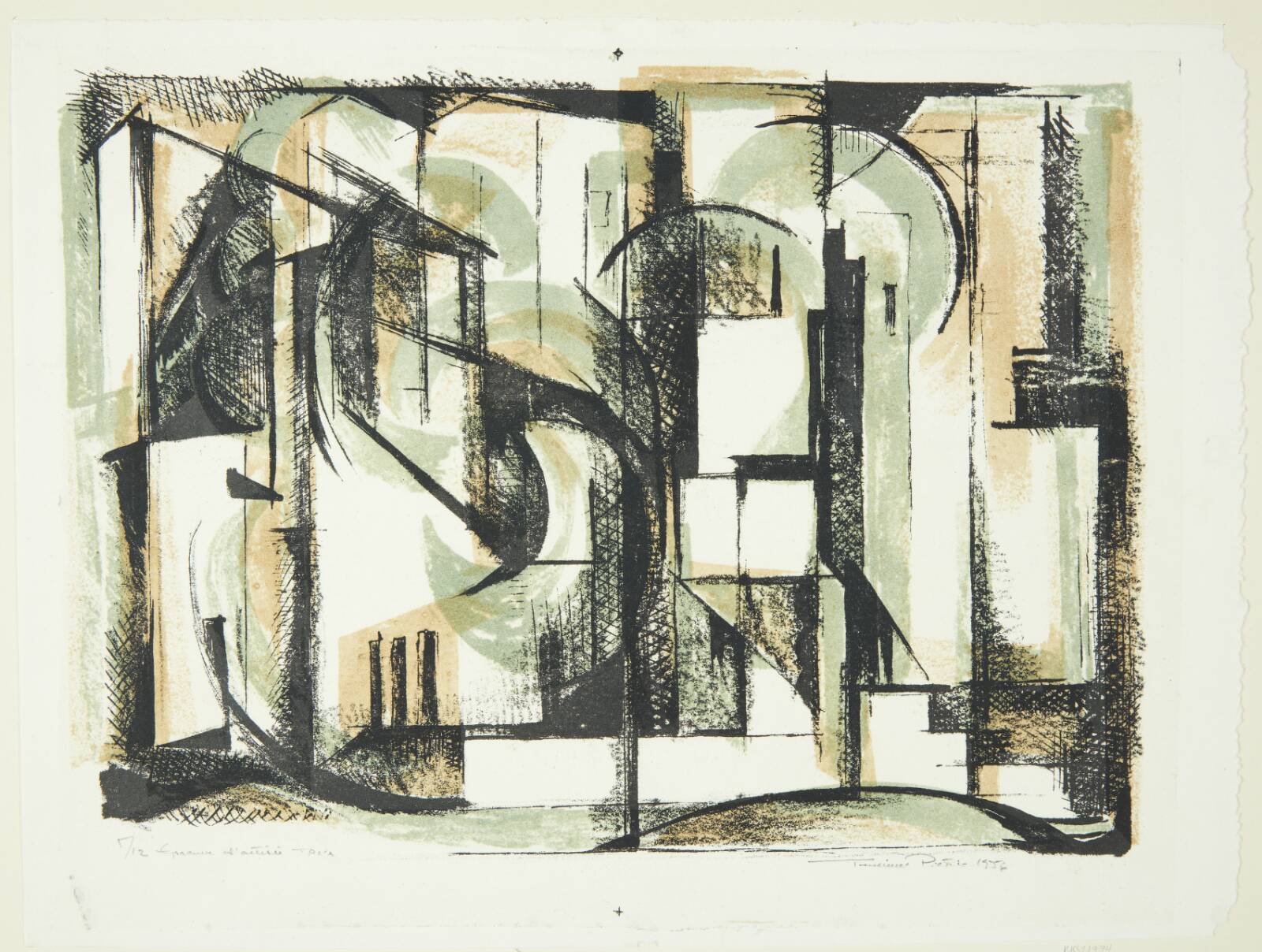 Komposition, Тууликки Пиетиля, 1956