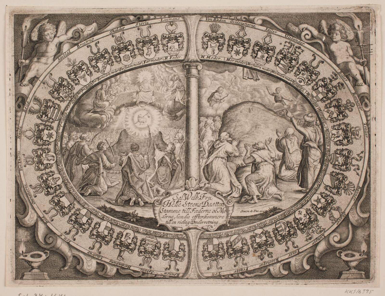 Helle Steensdatters mindeblad, Ubekendt, 1641