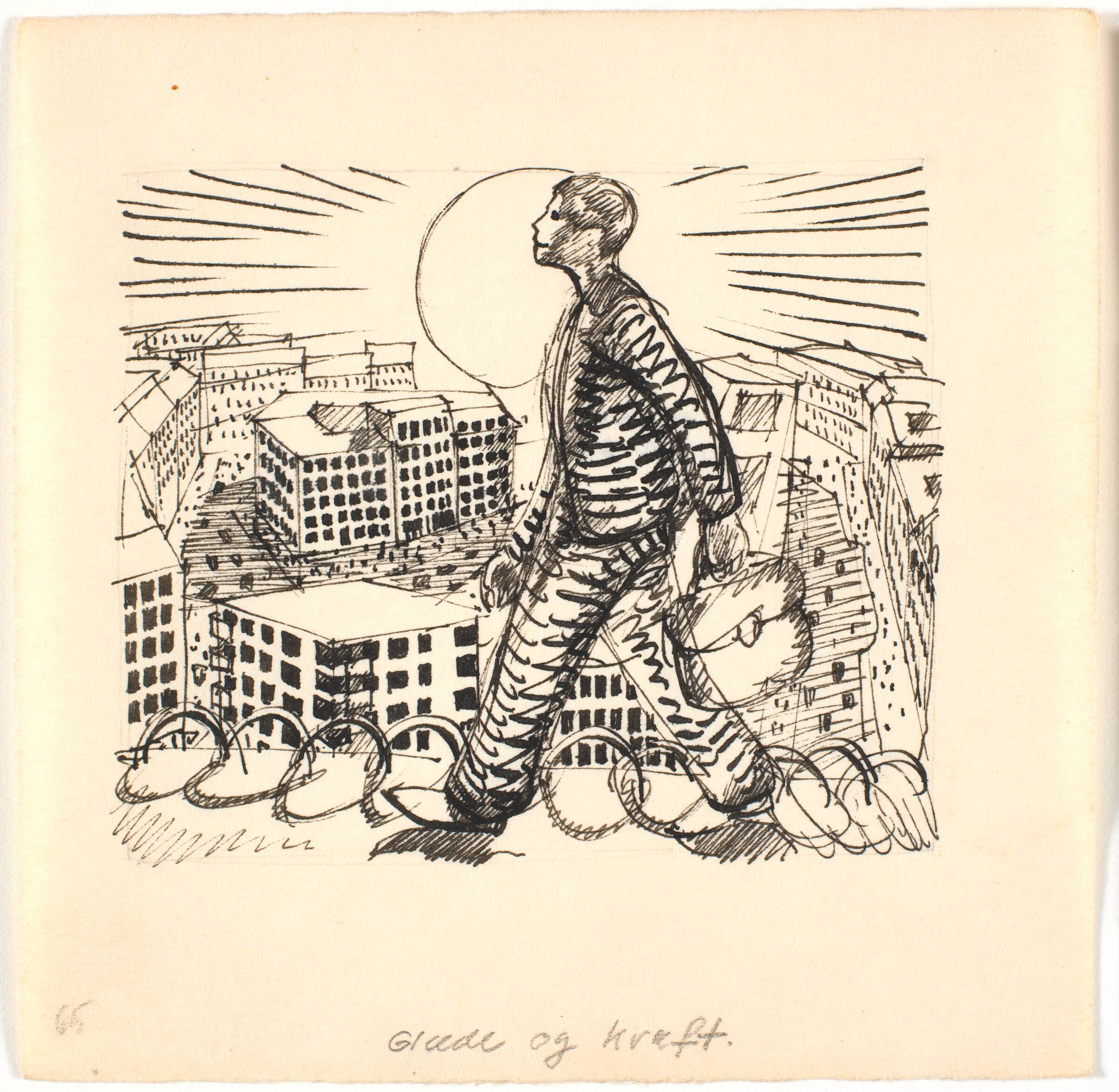 Glæde og kraft, Palle Nielsen, 1949