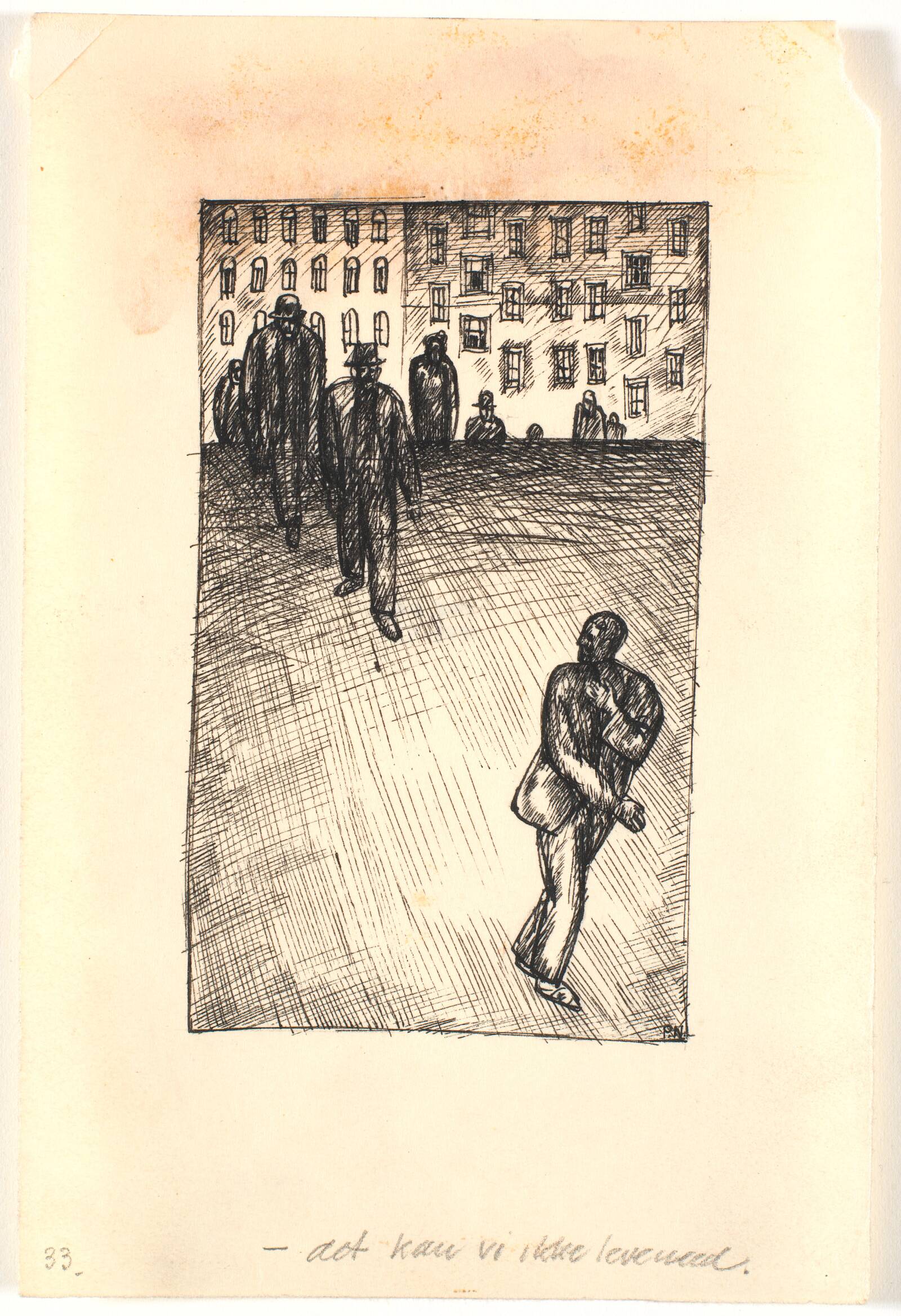 -her, Palle Nielsen, 1949-1950