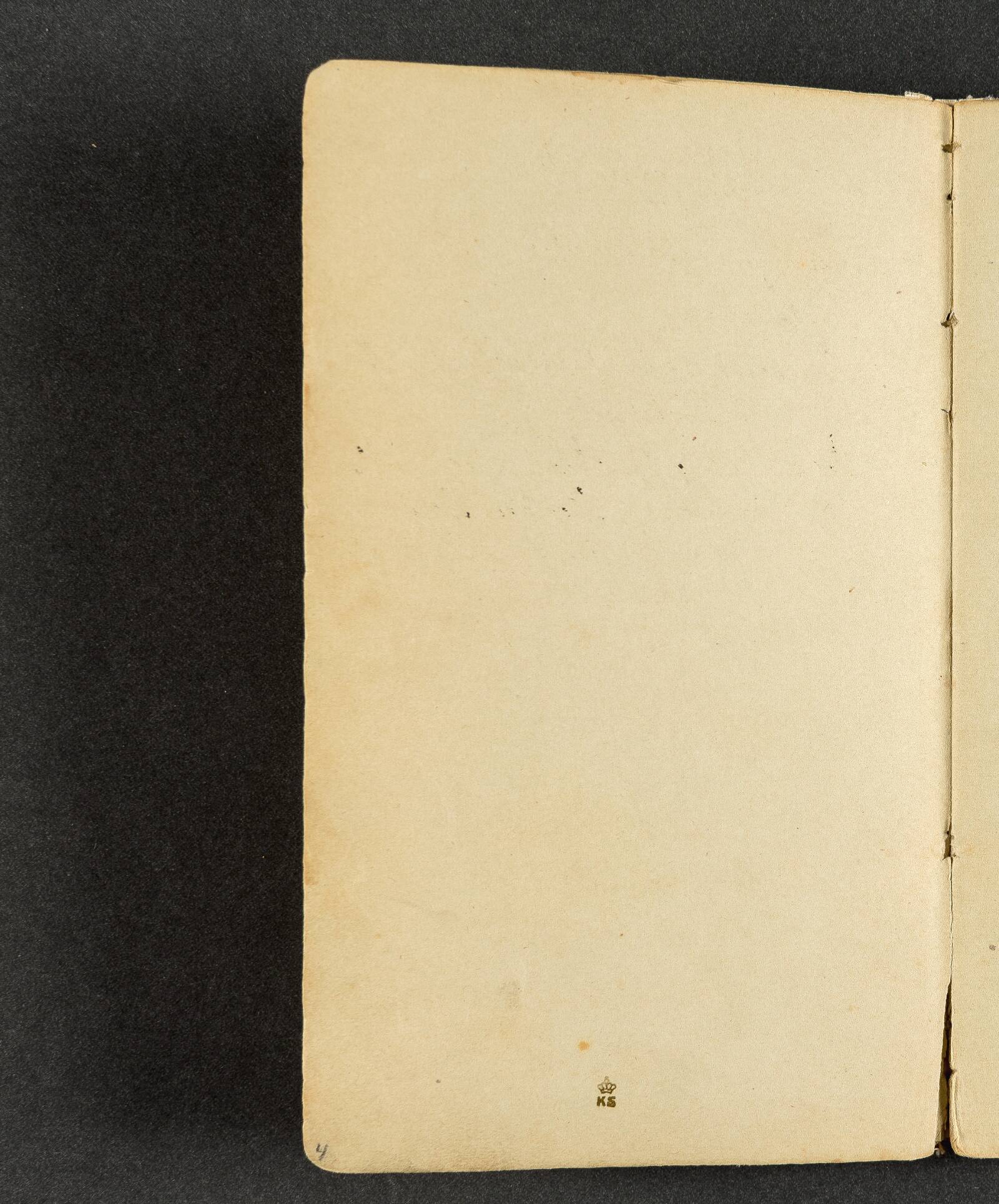 Blank side, Johan Thomas Lundbye, 1842-1845