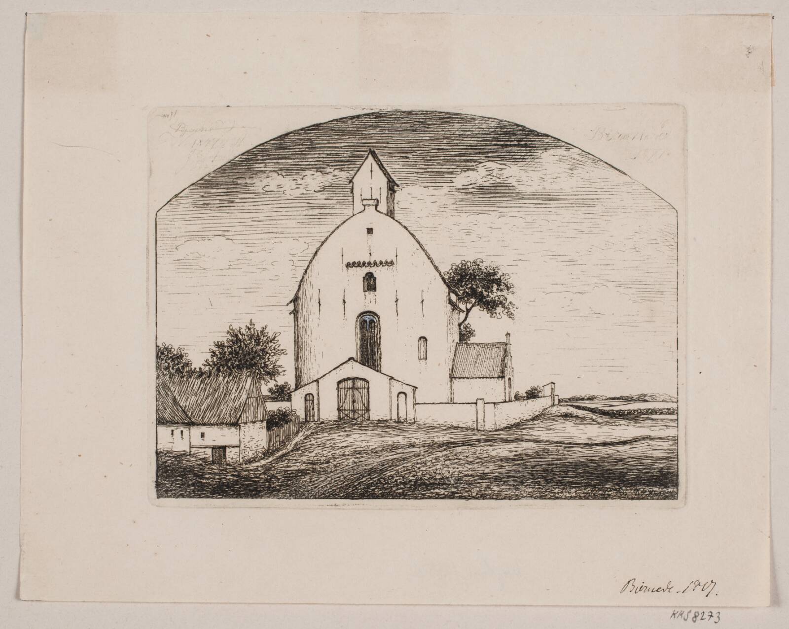 Bjernede kirke, Peter Herman Rasmussen, 1847