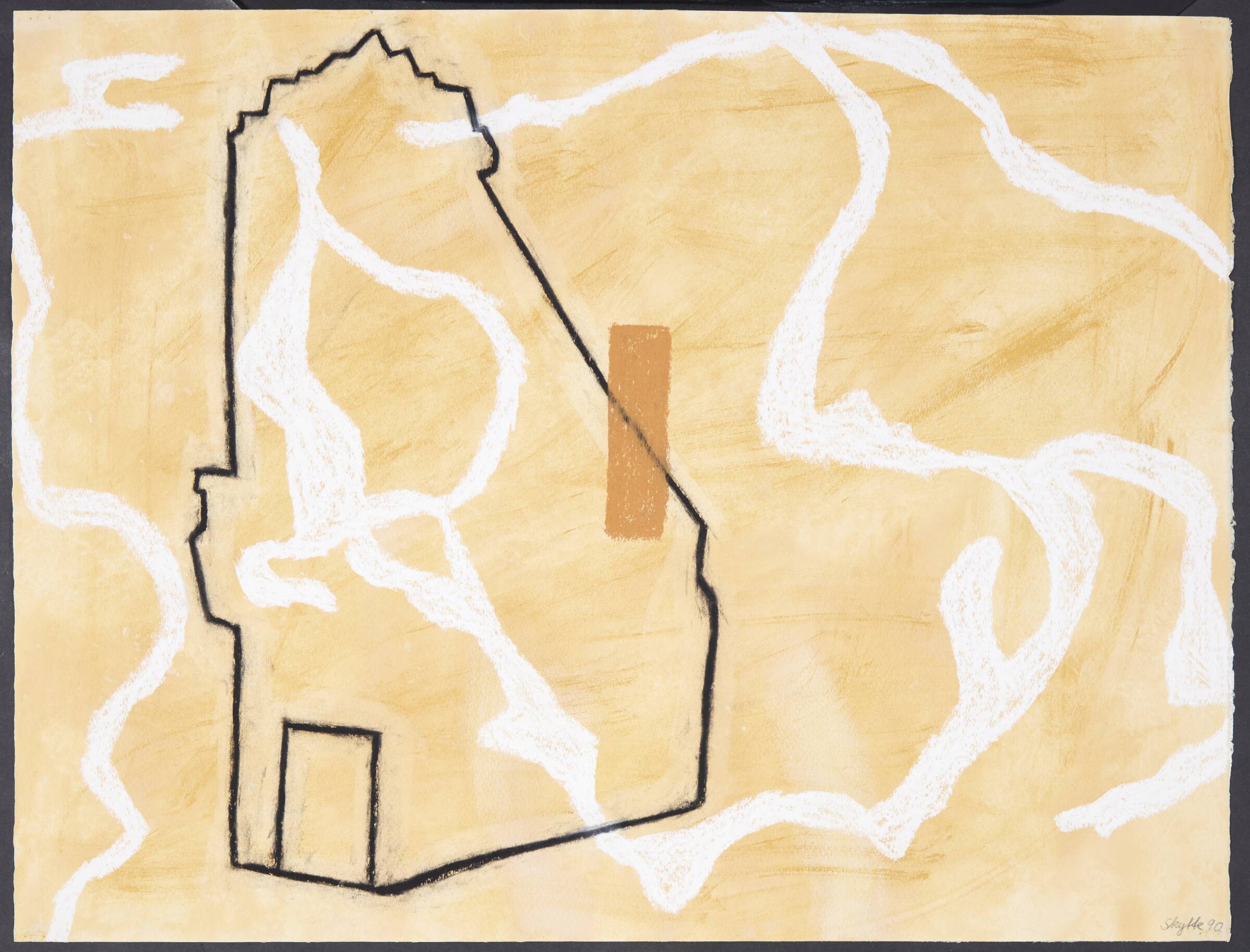 Uden titel, Ingela Skytte, 1990