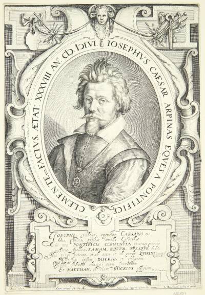 Portræt af Giuseppe Cesari
