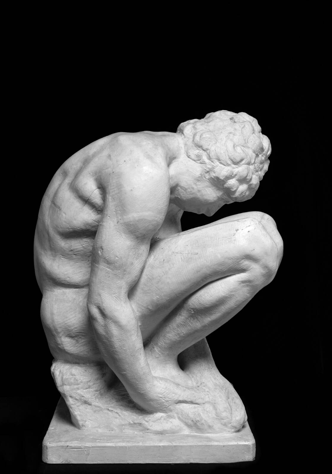 Crouching Boy, by Michelangelo Buonarroti, 1915