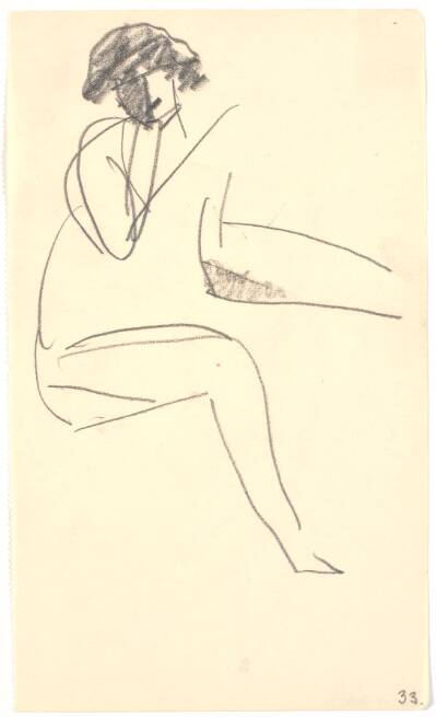 Siddende model