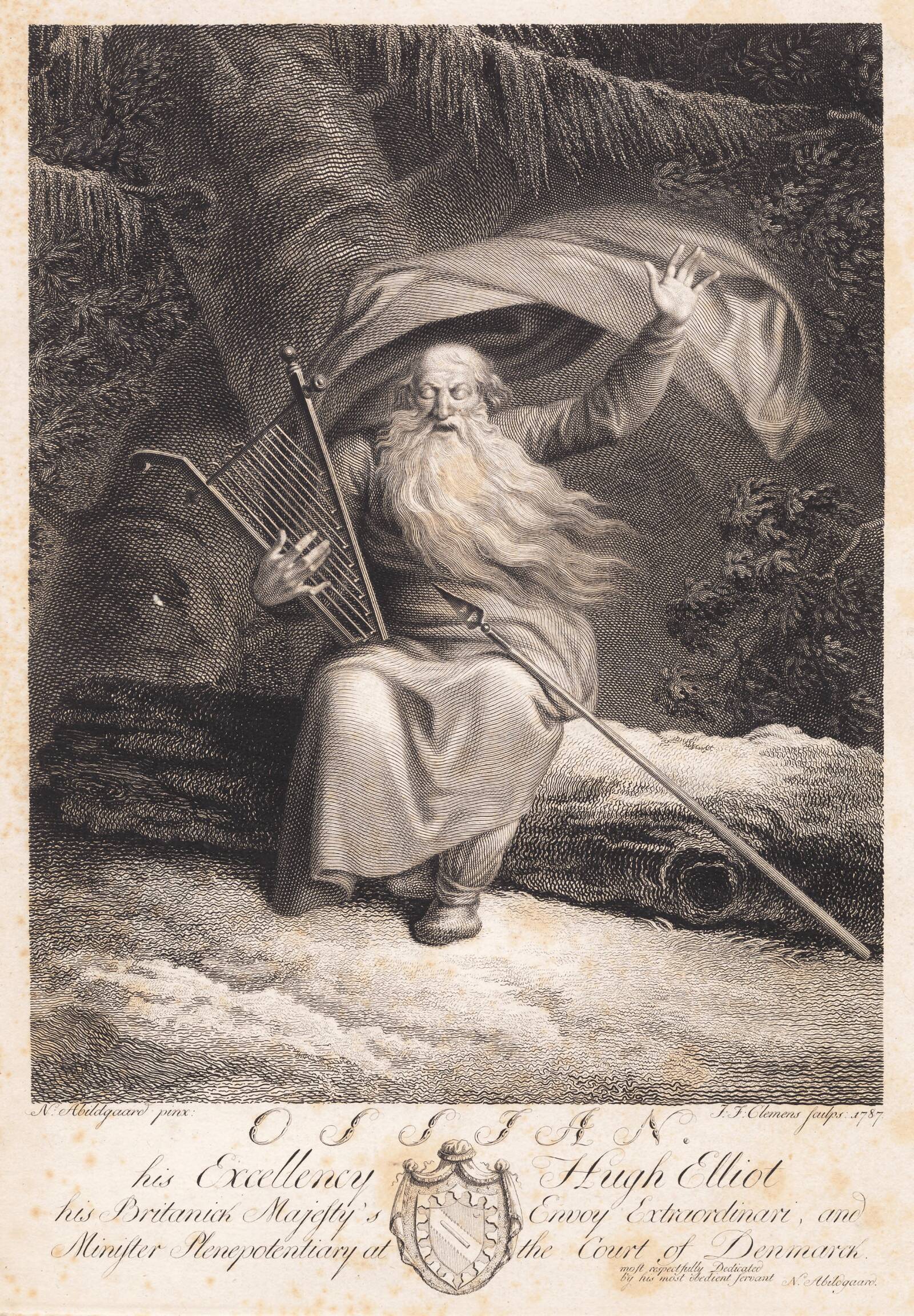 Ossian, J.F. Clemens, 1787