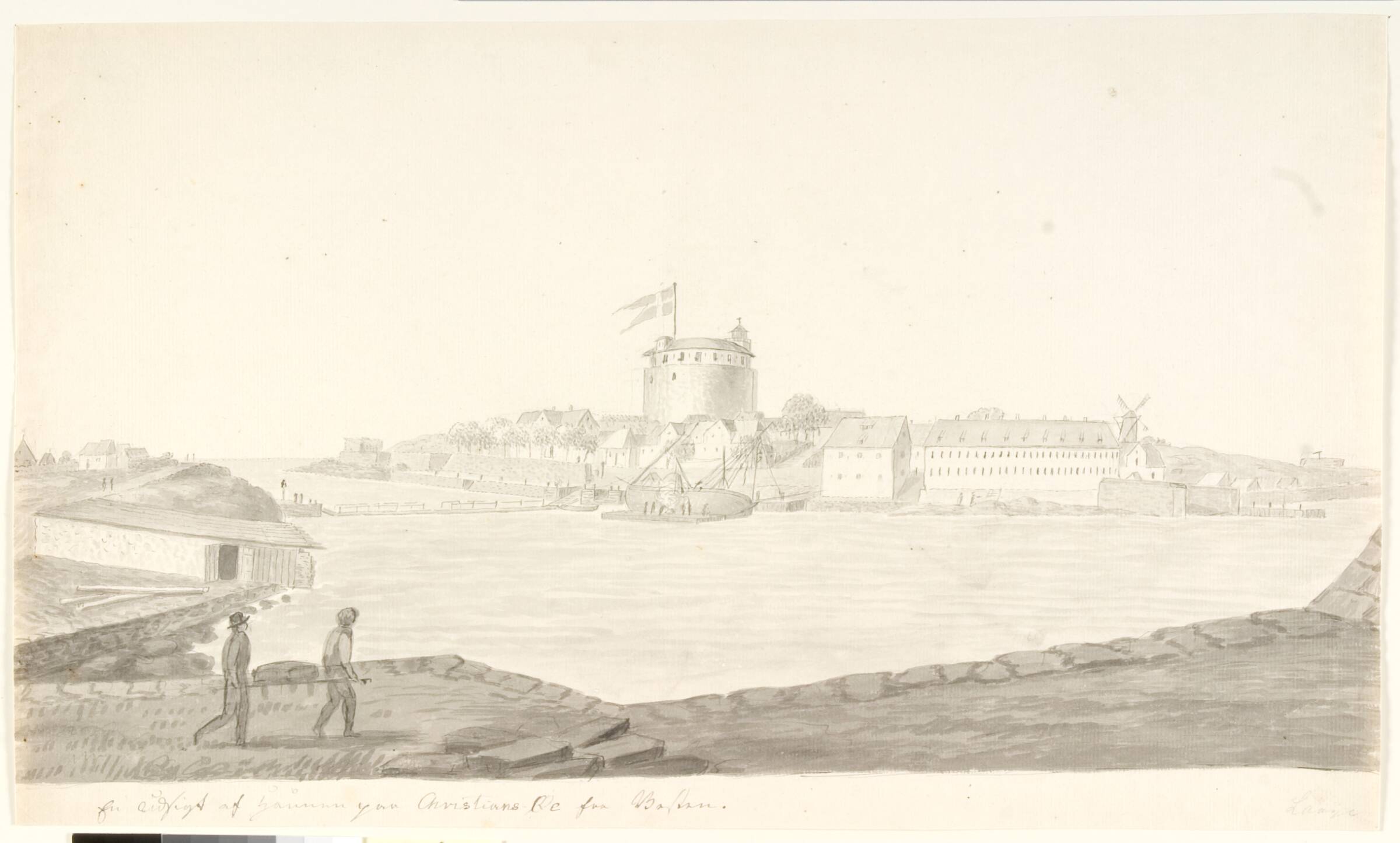 Christiansøe, Søren L. Lange, 1818
