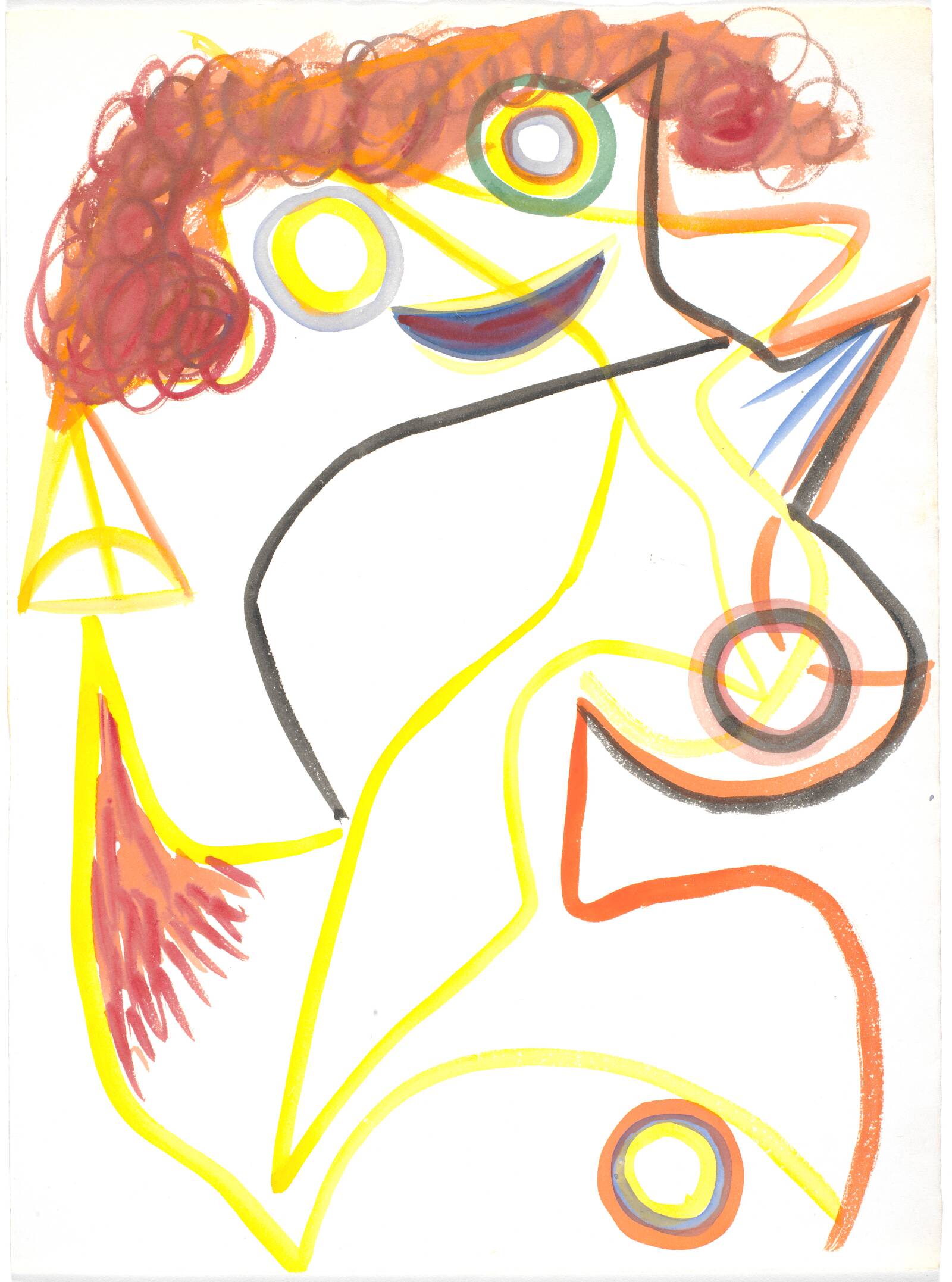 Kvindelig figuration, Richard Mortensen, 1939-1941