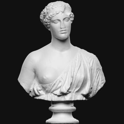 Kvinde med h. bryst blottet, The Oxford bust