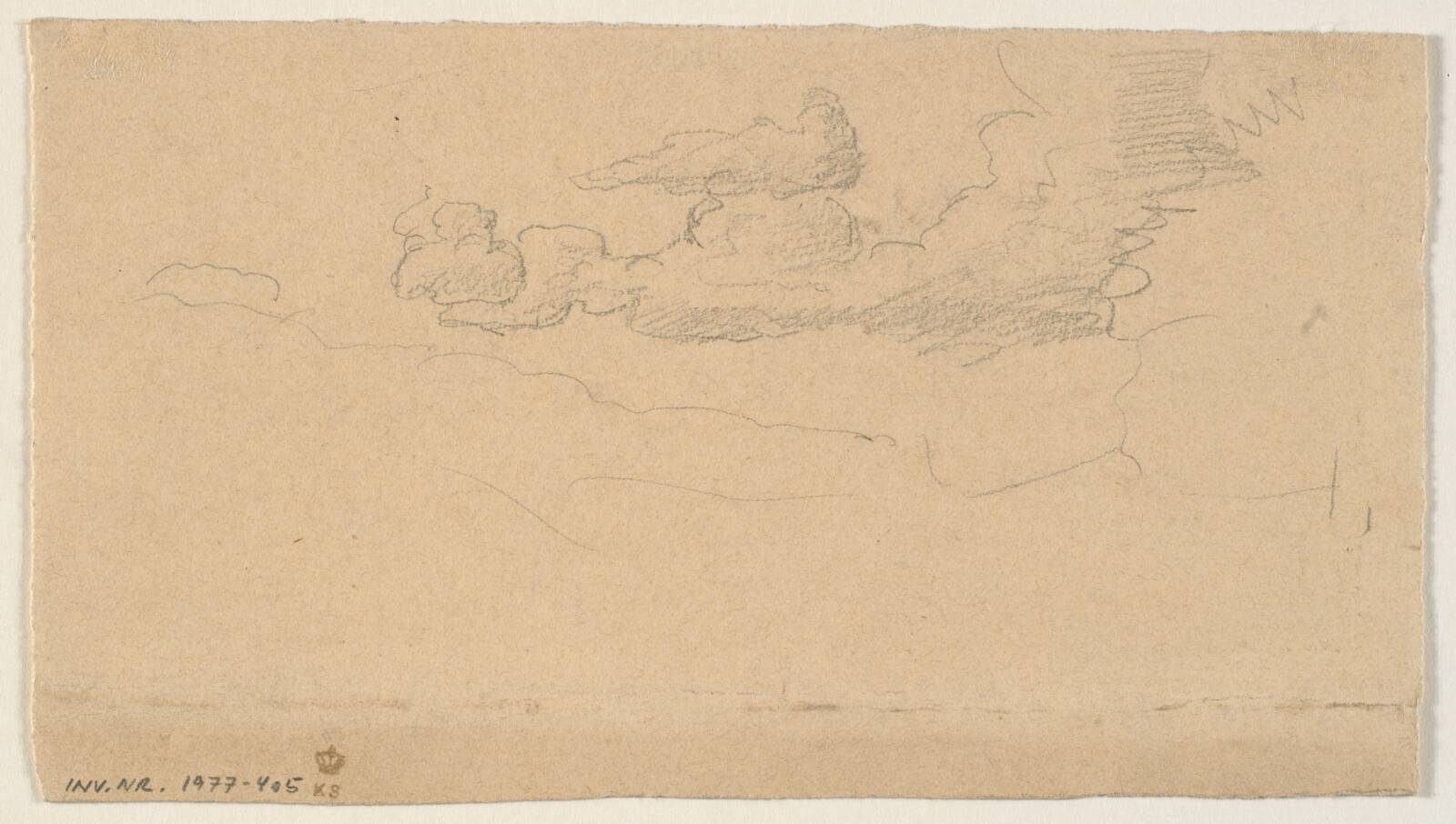 Skystudie, Joakim Skovgaard, 1908