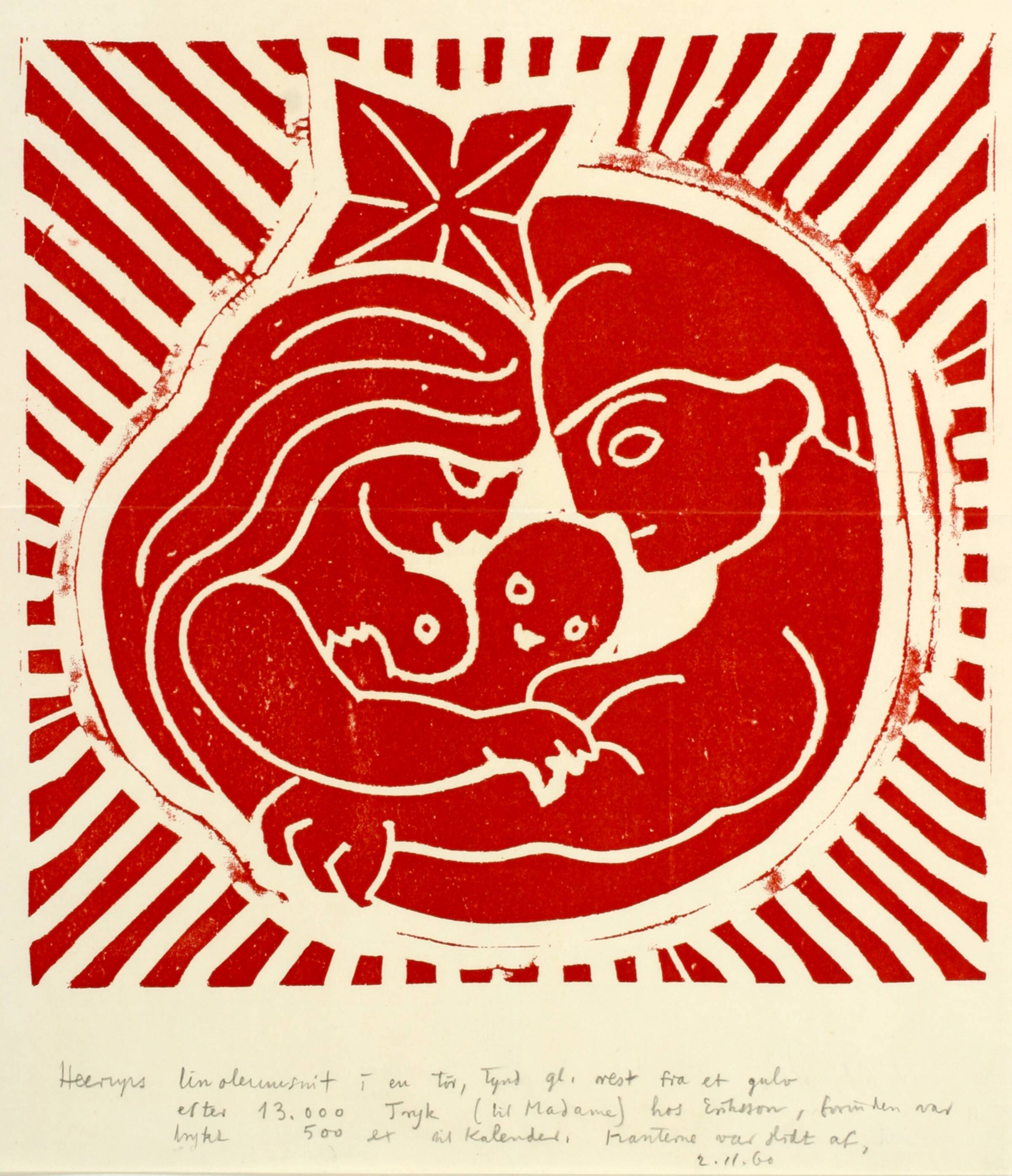 Mand, kvinde, barn, Henry Heerup, 1959
