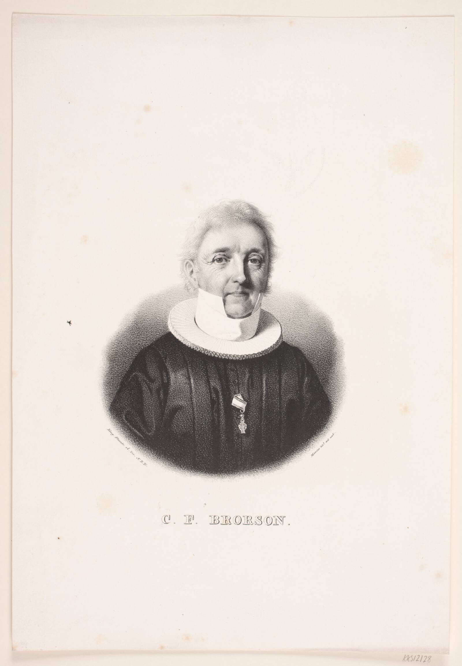 C. F. Brorson, David Monies, 1833