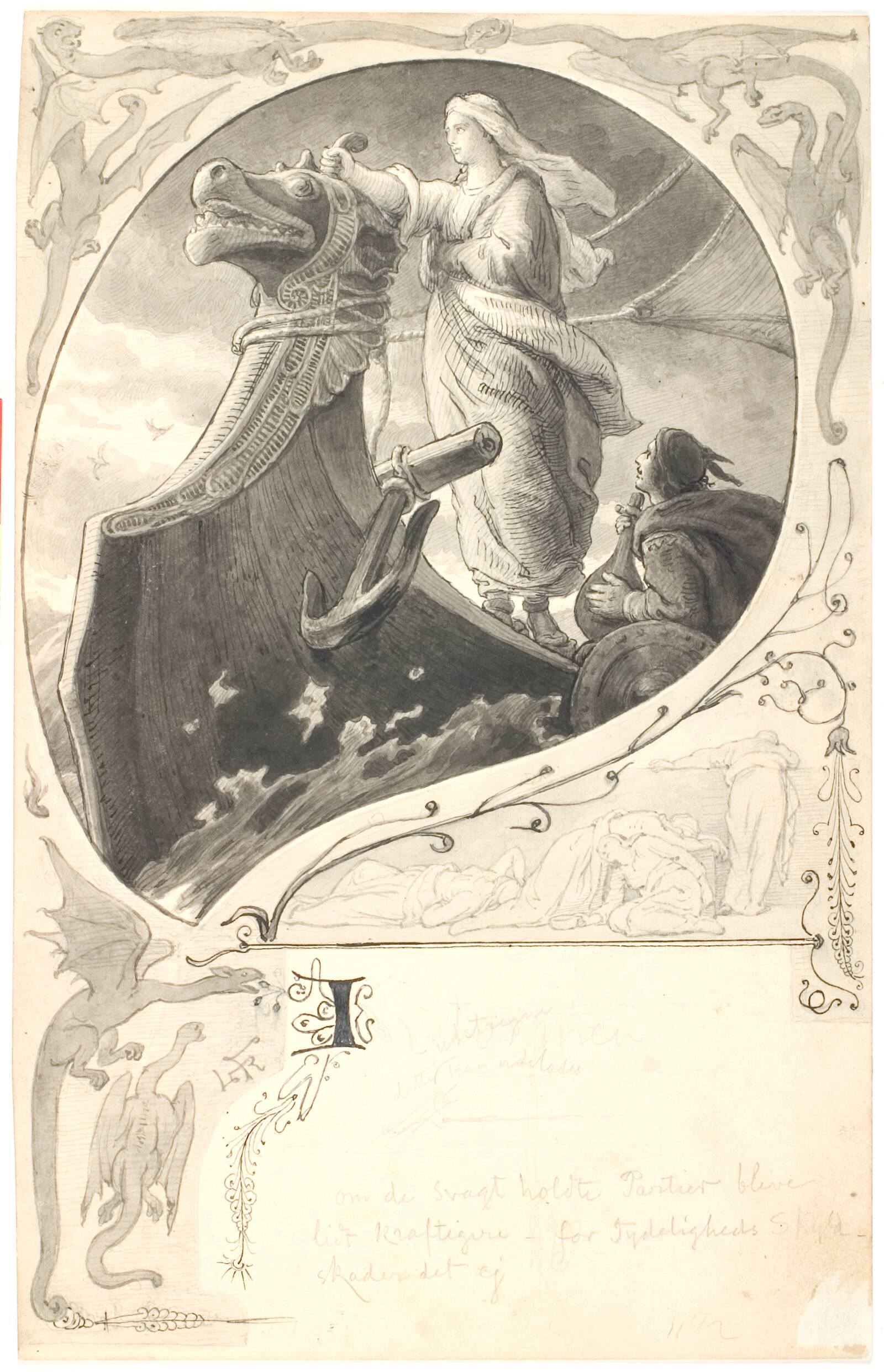 Stormen, Lorenz Frølich, 1878