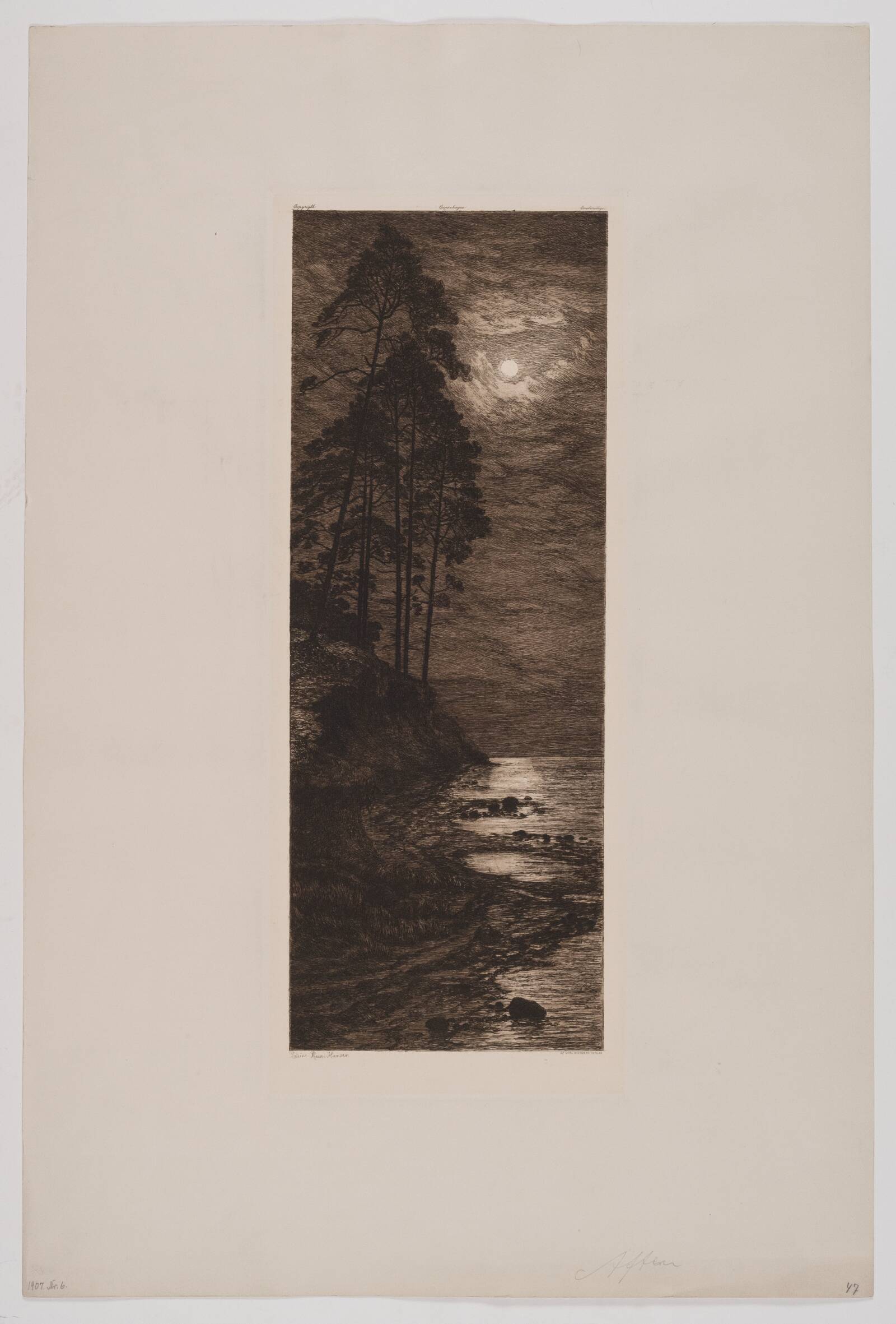 Aften, Louise Ravn-Hansen, 1907