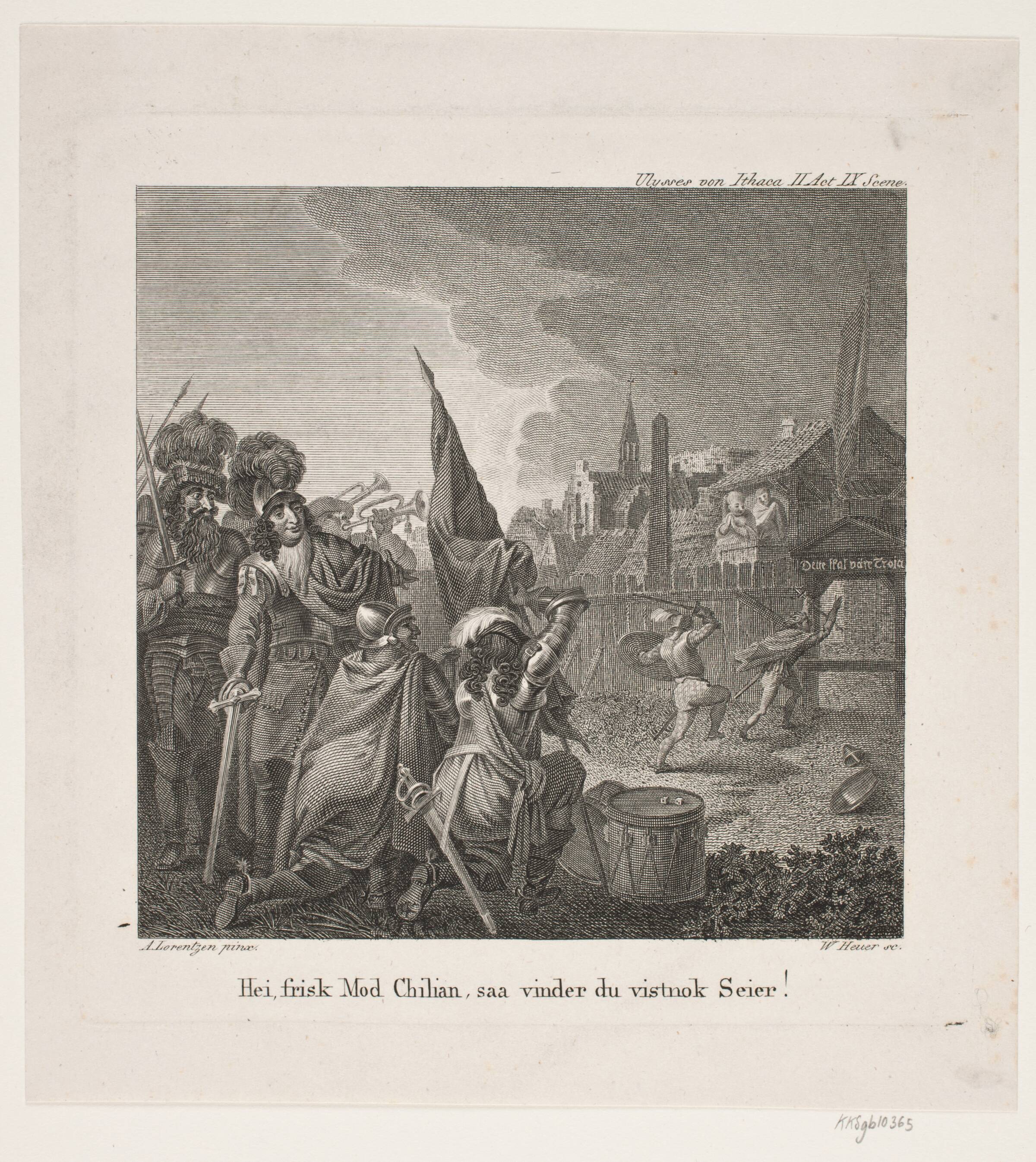 Ulysses von Ithacia, II akt, 9. scene, WIlhelm Heuer, 1715-1815