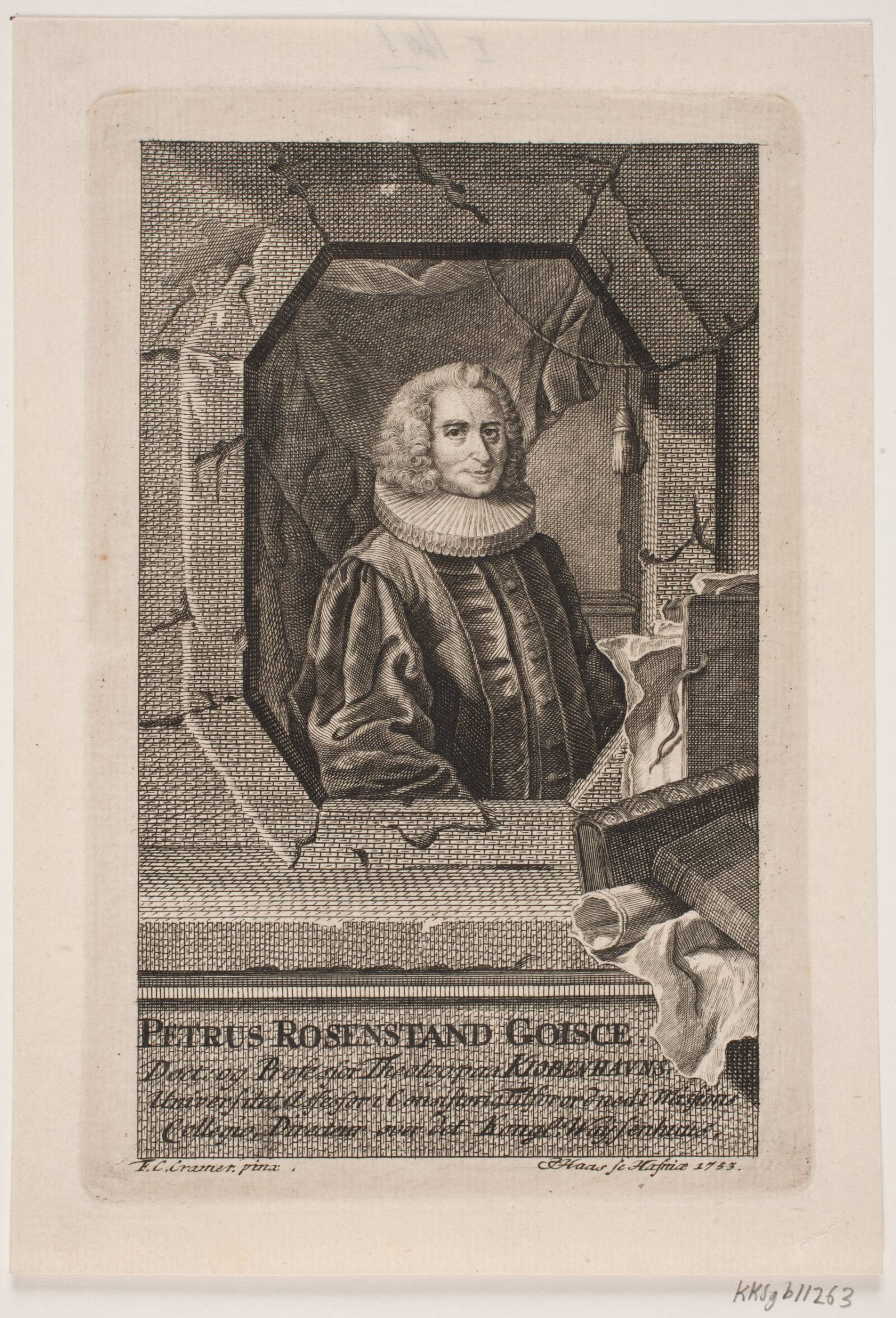 Peder Rosenstand-Goiske, Jonas Haas, 1753