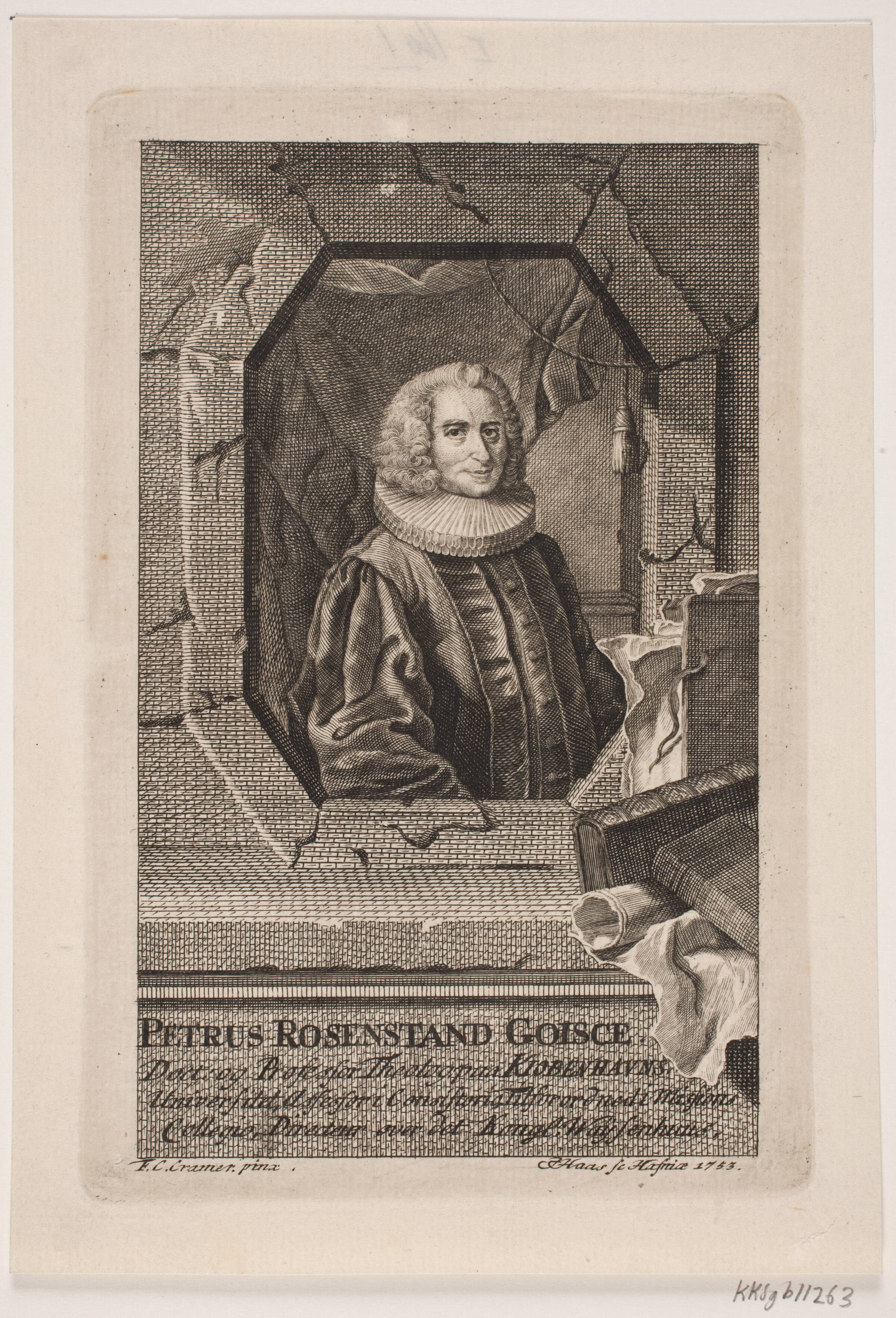 Peder Rosenstand-Goiske, Jonas Haas, 1753