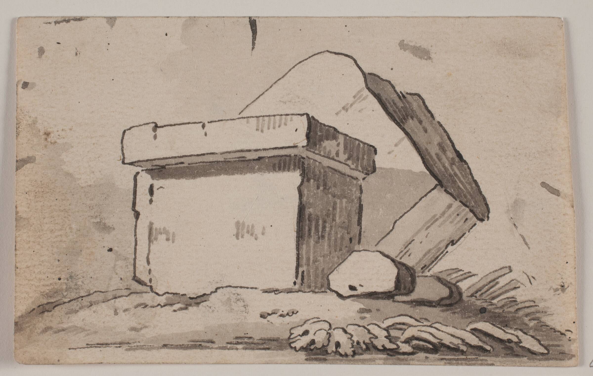 Ruinfragmenter, Jens Petersen Lund, 1730-1793