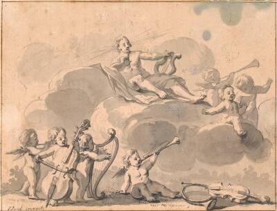 Apollon og musicerende genier