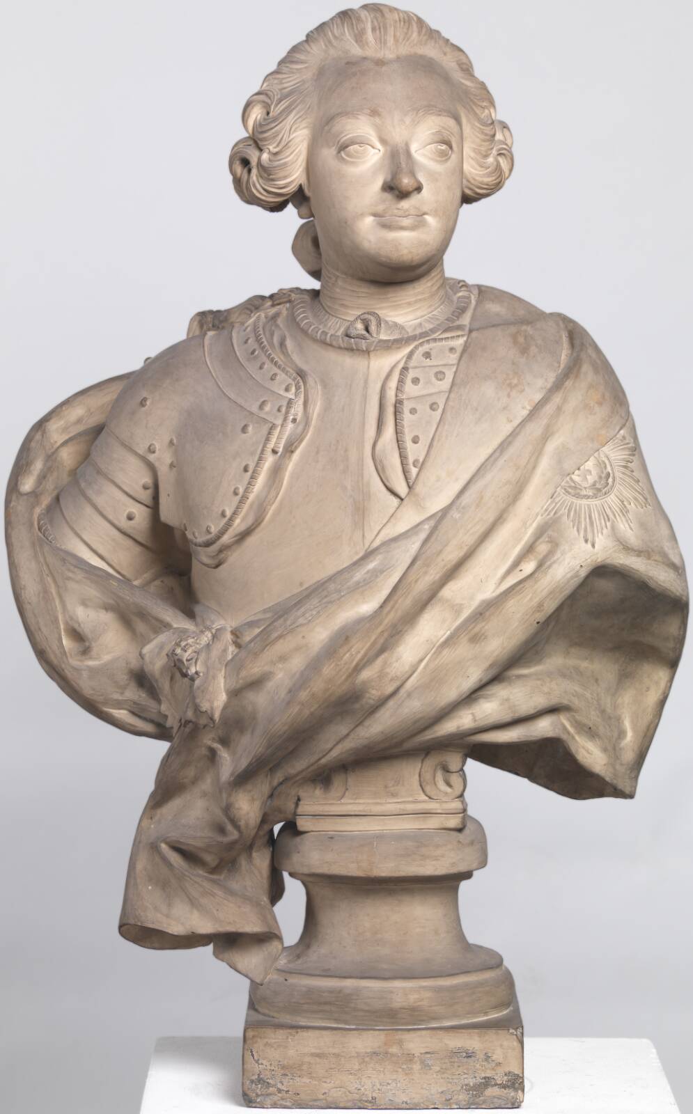 King Frederik V, by Jacques François Joseph Saly, 1754