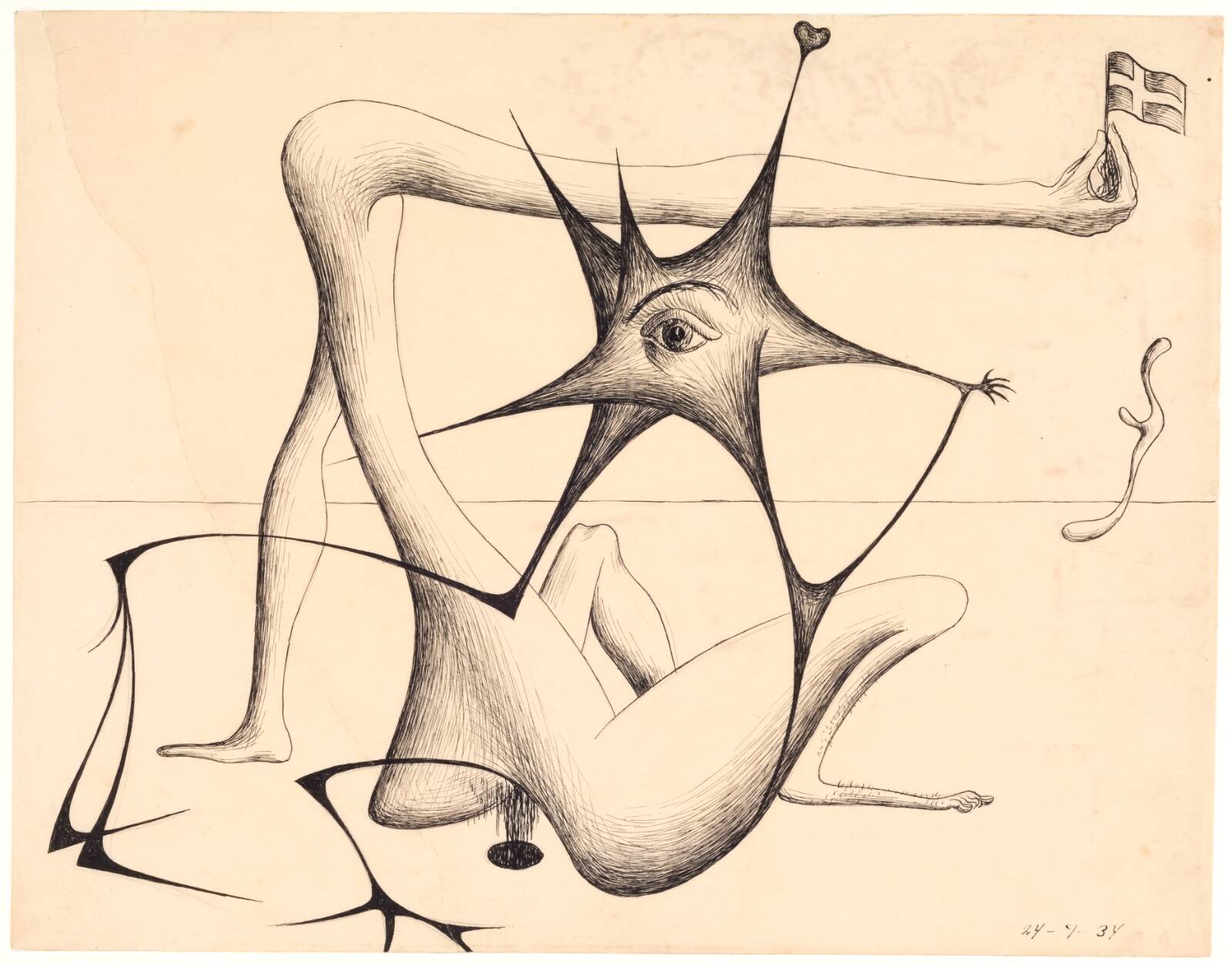 Uden titel, Erik Ortvad, 1934