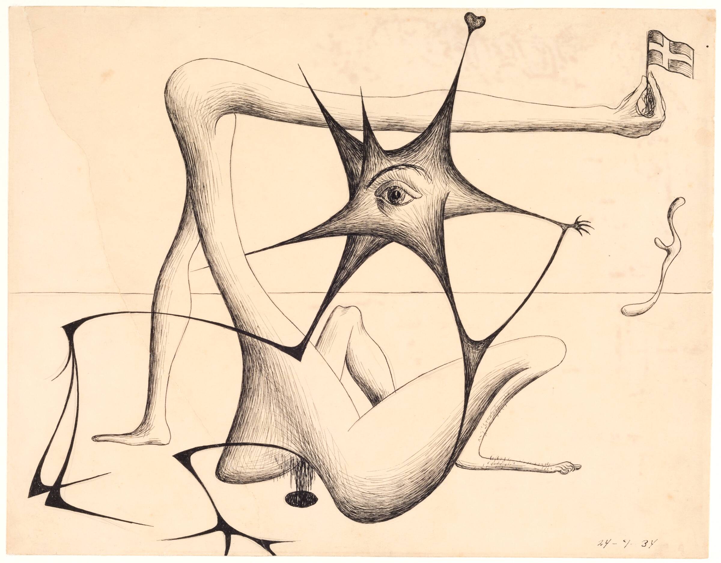 Uden titel, Erik Ortvad, 1934