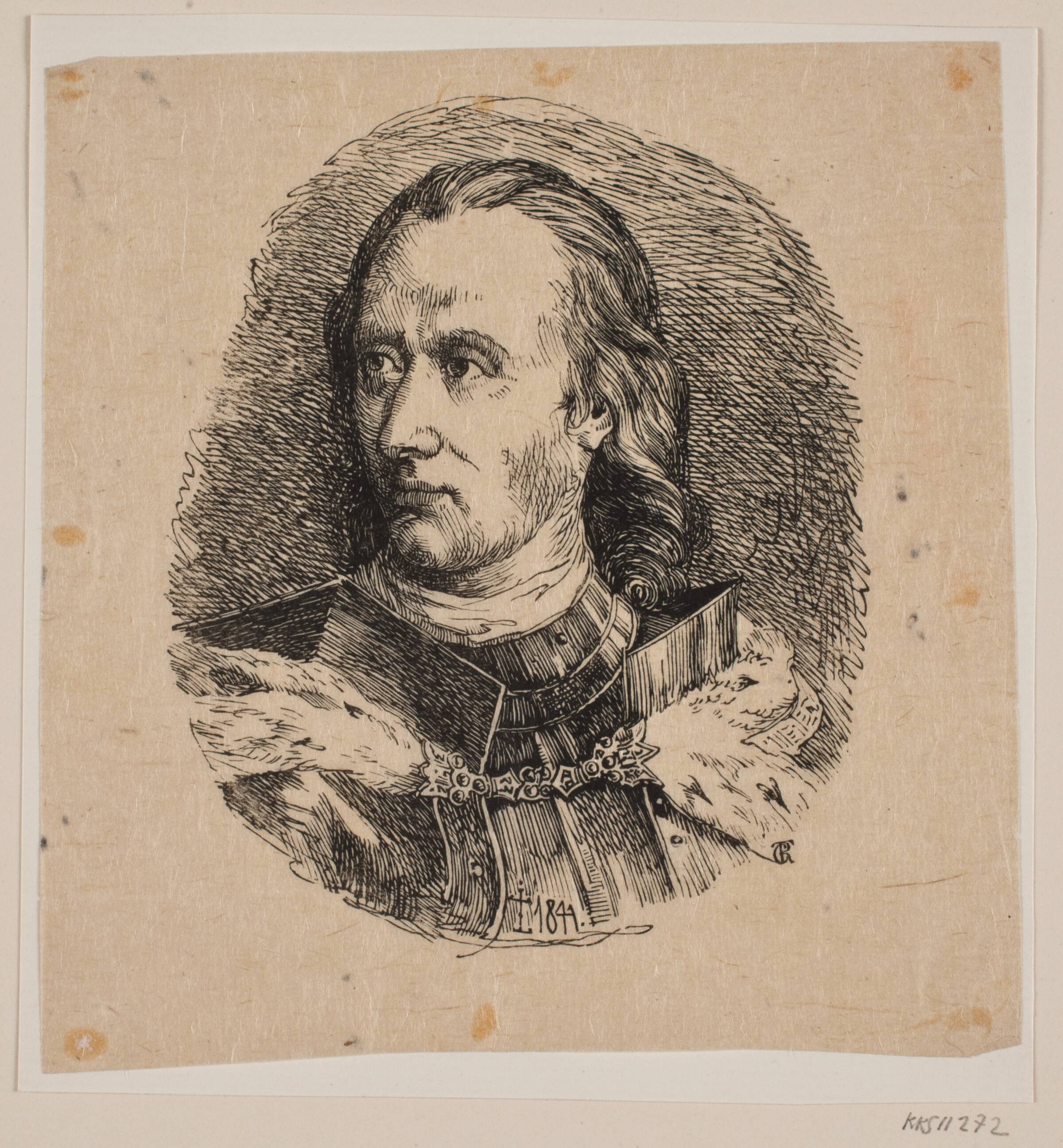 Kong Hans, Carl Peter Theodor Rothweiler, 1841