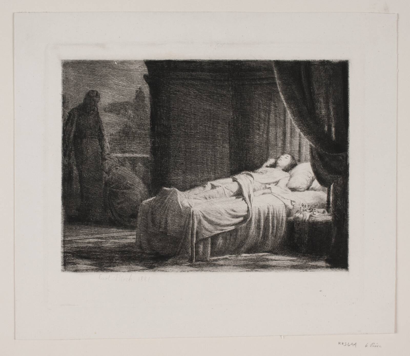 Jairi Datter, Carl Bloch, 1881