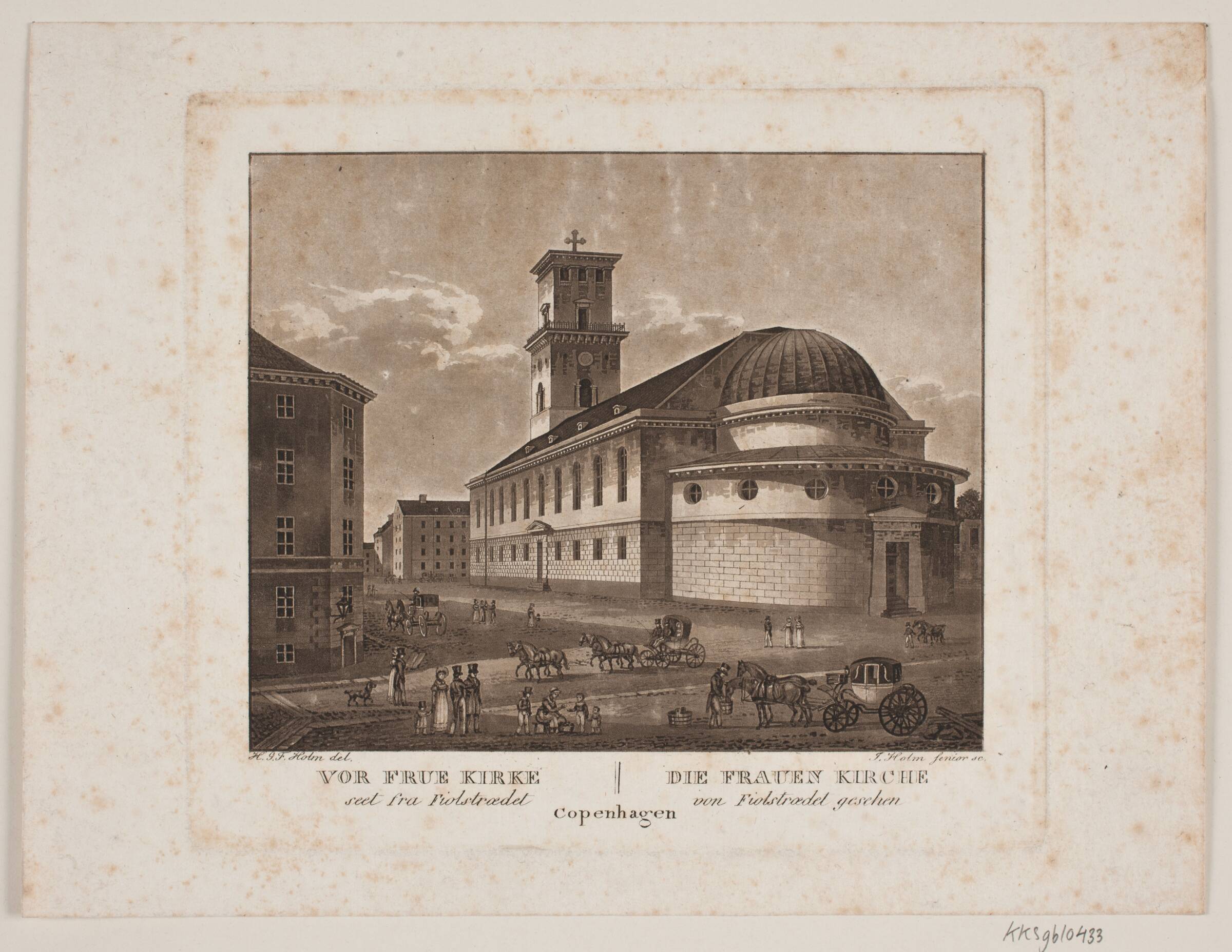 Vor Frue Kirke, Jens Holm, 1776-1858