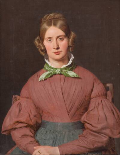 Susanne Cecilie Købke, født Købke, kunstnerens hustru