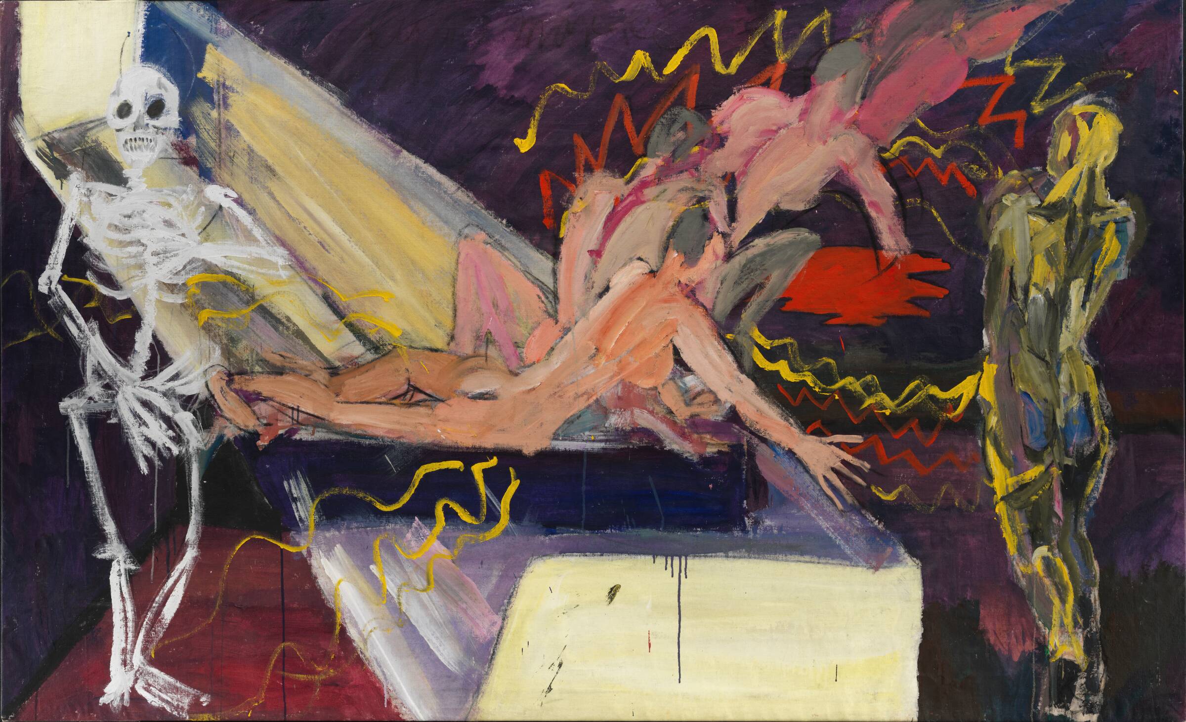 The King and Queen Surrounded by Swift Nudes, Inge Ellegaard, 1982