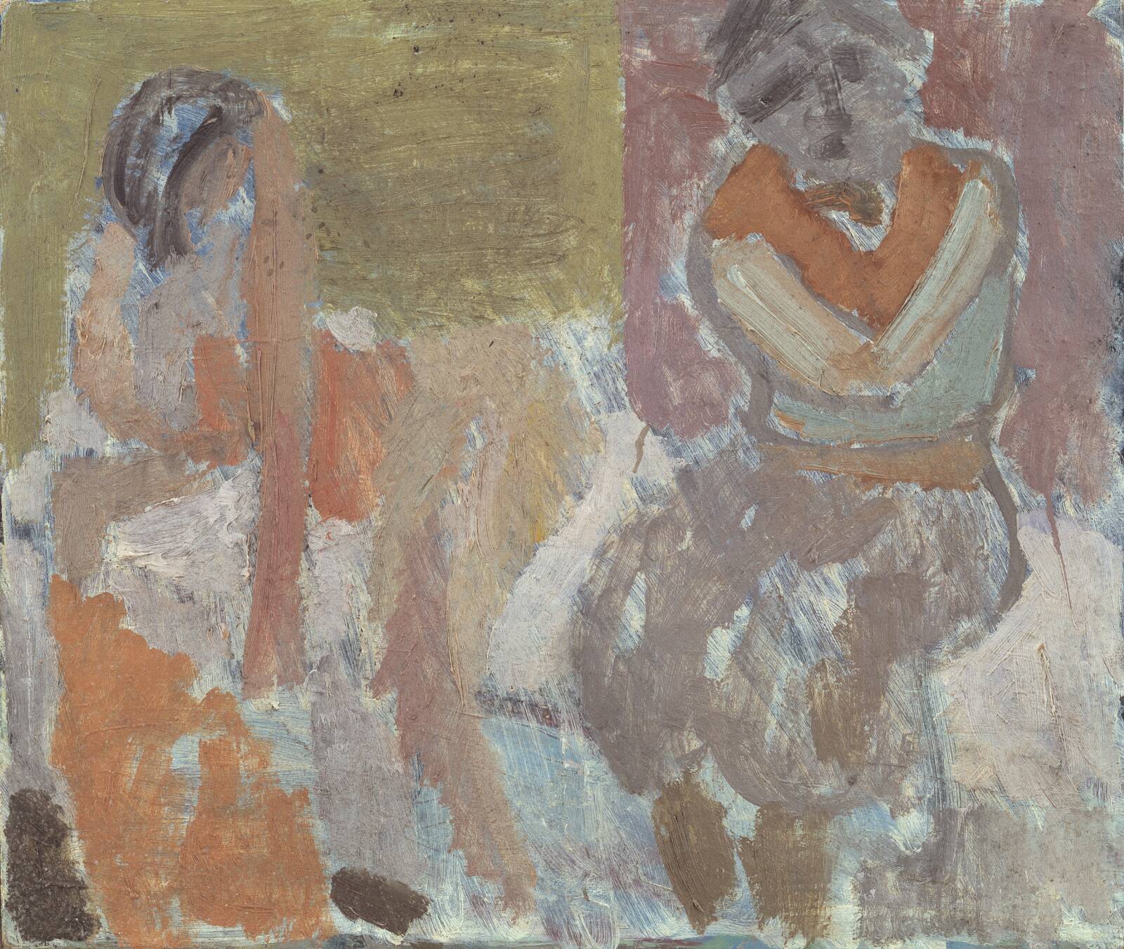 Maler og model, Richard Mortensen, 1931-1932