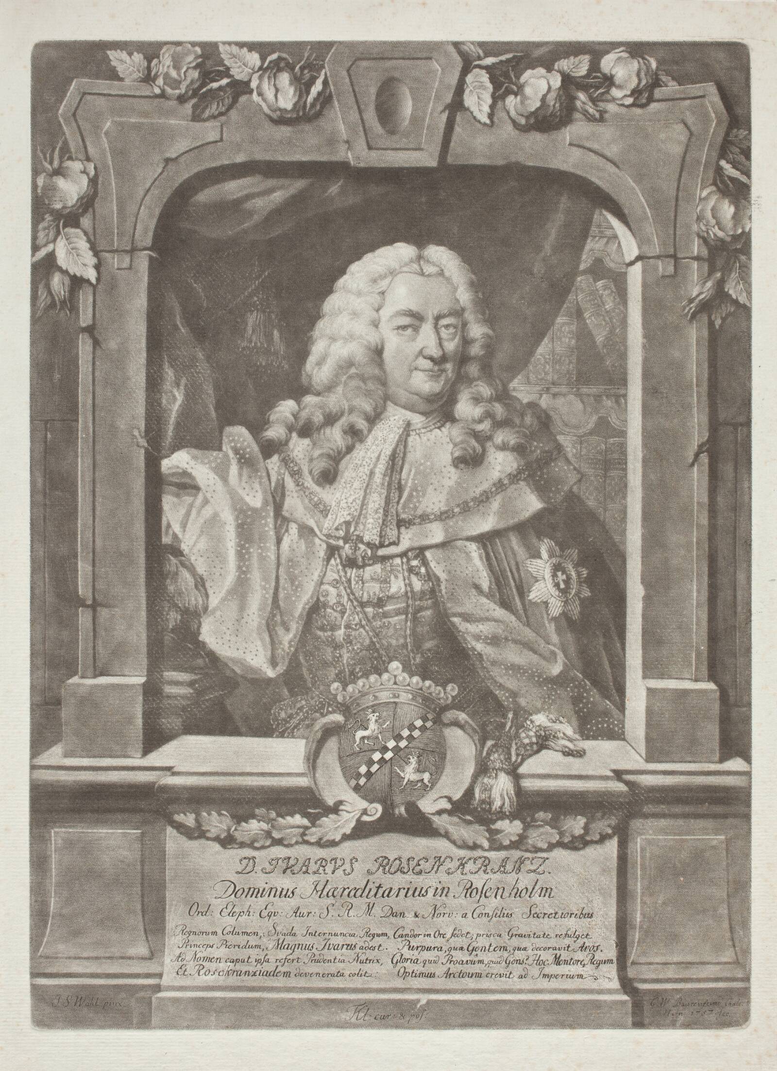 Ivar Rosenkrants, Georg Vilhelm Baurenfeind, 1757