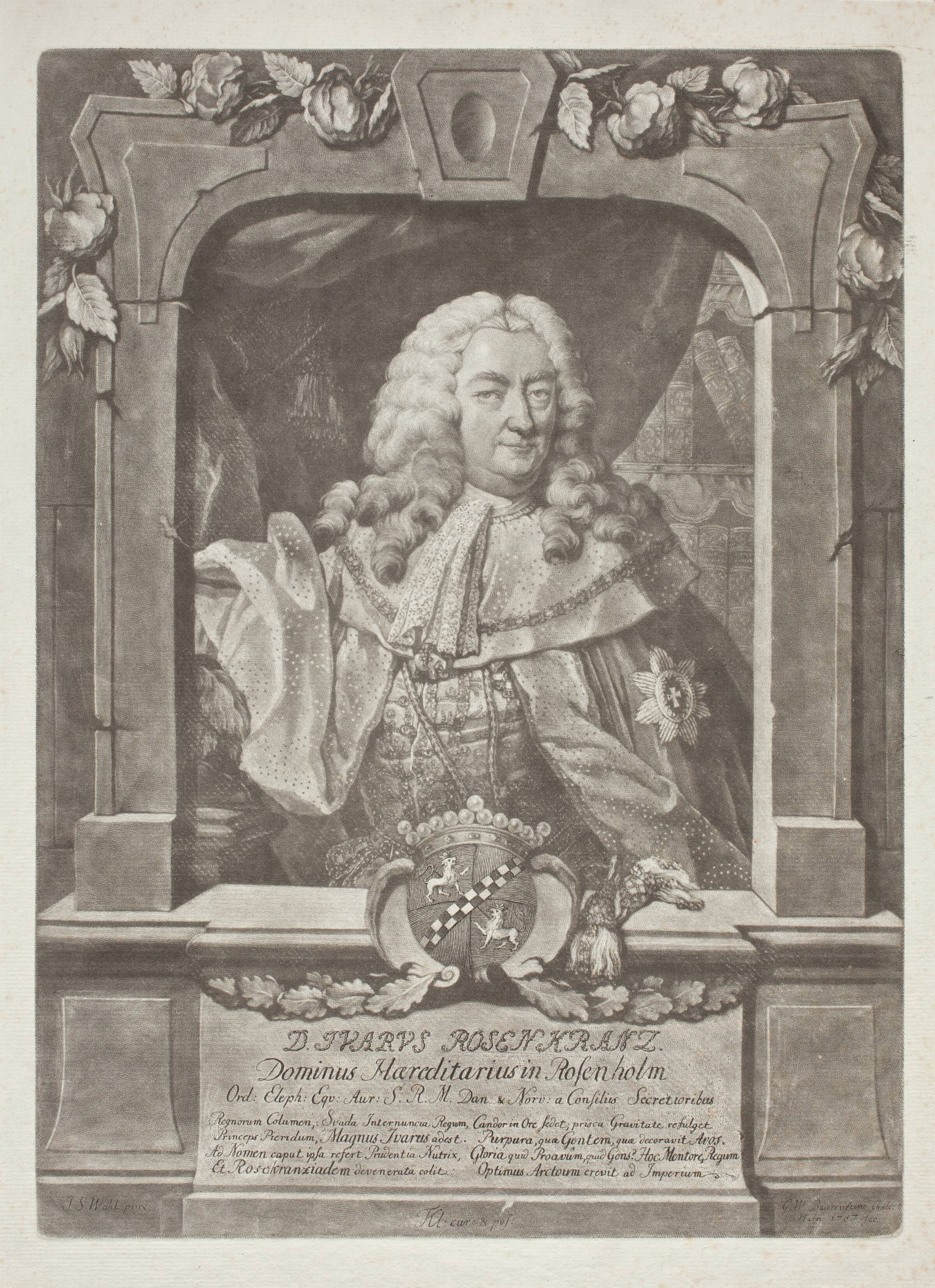 Ivar Rosenkrants, Georg Vilhelm Baurenfeind, 1757