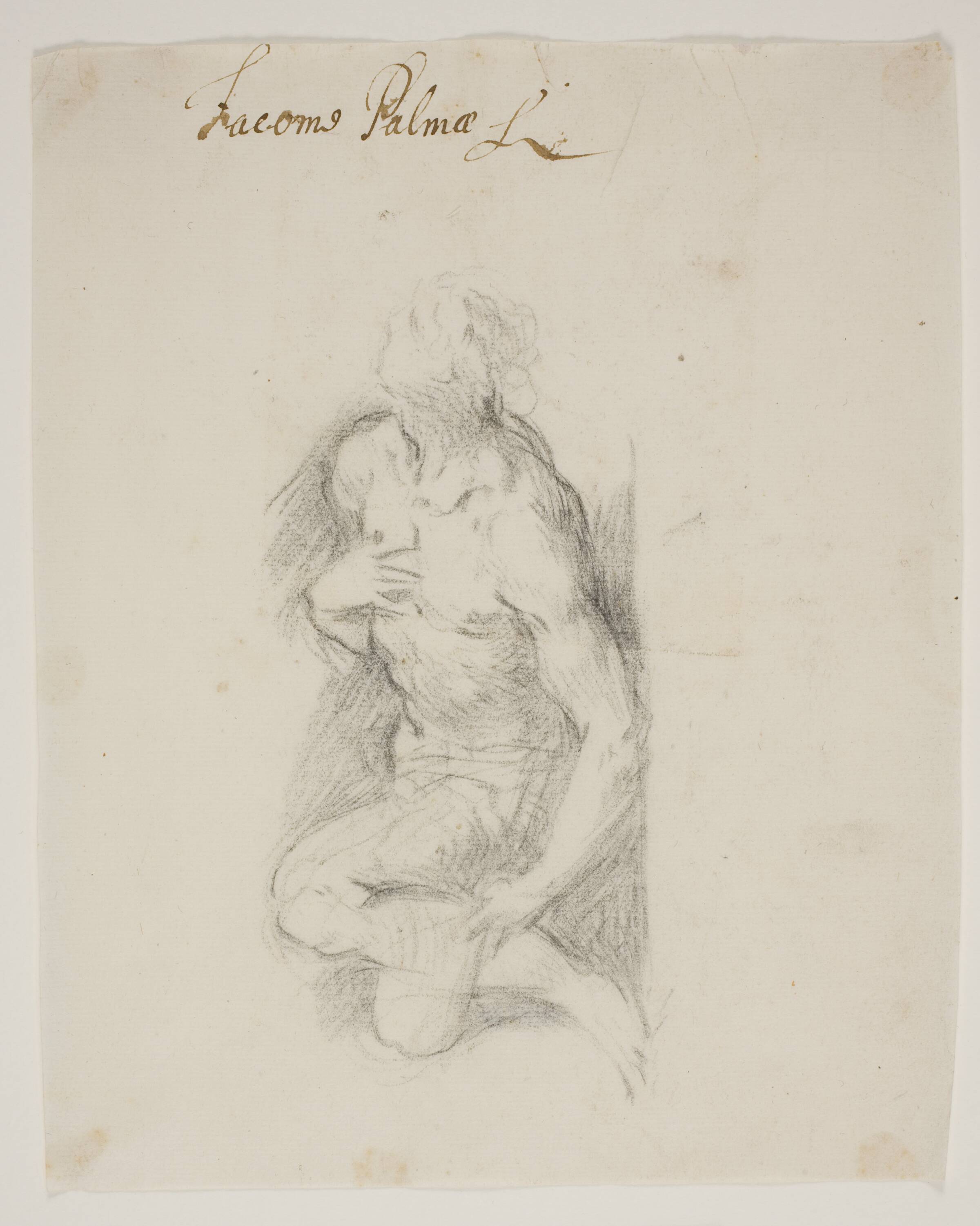 Den hellige Sebastian, knælende, Jacopo Palma, 1548-1628