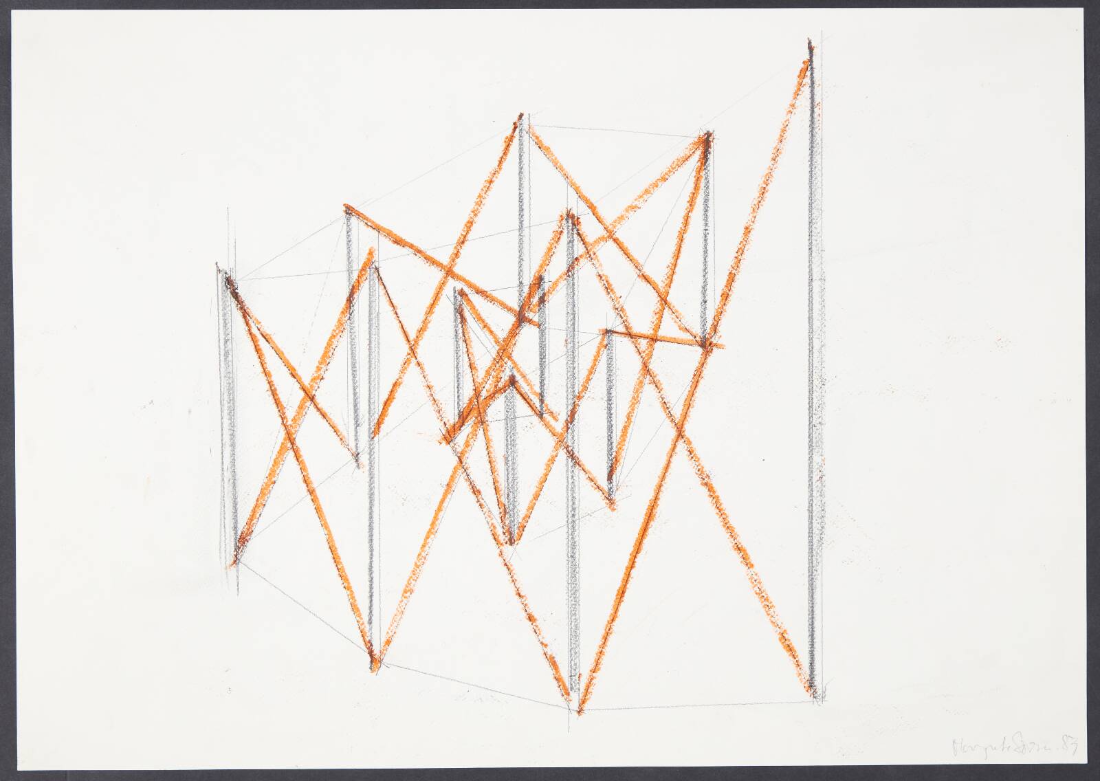 Uden titel, Margrete Sørensen, 1983
