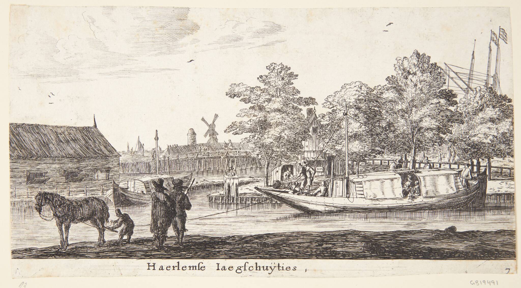 En trækpram fra Haarlem