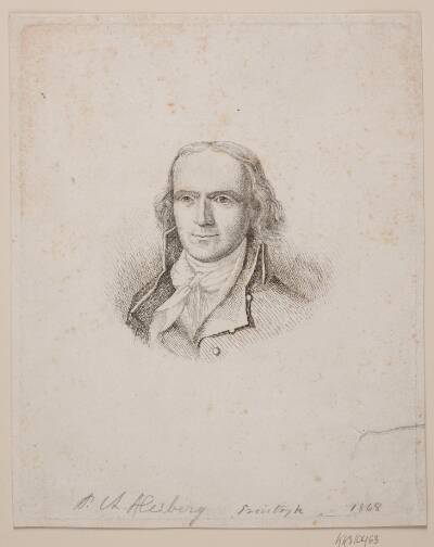 Portræt af P. A. Heiberg