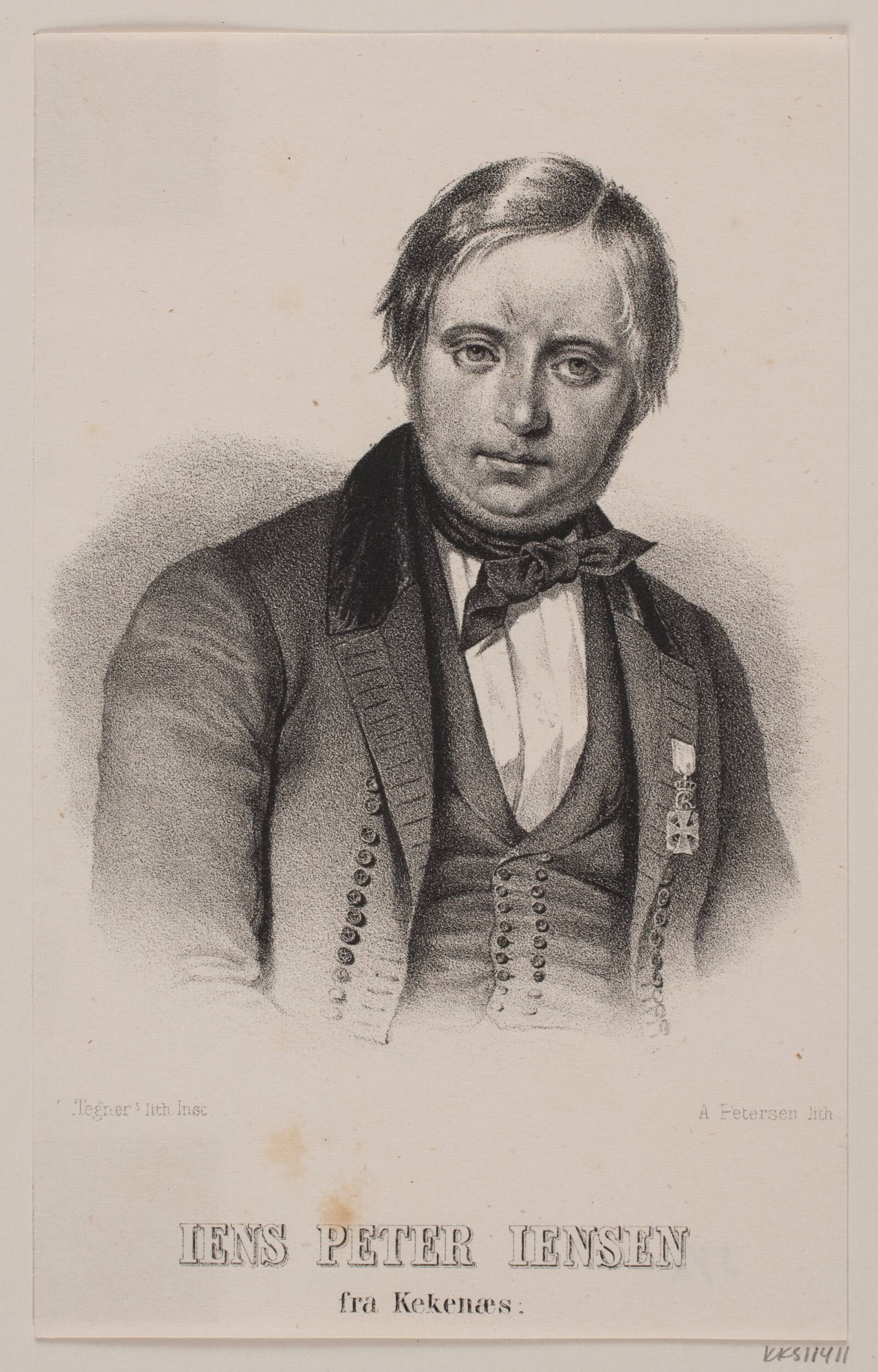 Jens Peter Jensen, Andreas Martin Petersen, 1813-1875